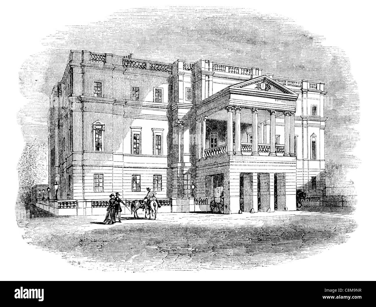 Lancaster House di York Mansion Stafford St James del distretto di West End di Londra grado che ho elencato la costruzione estera del Commonwealth Foto Stock