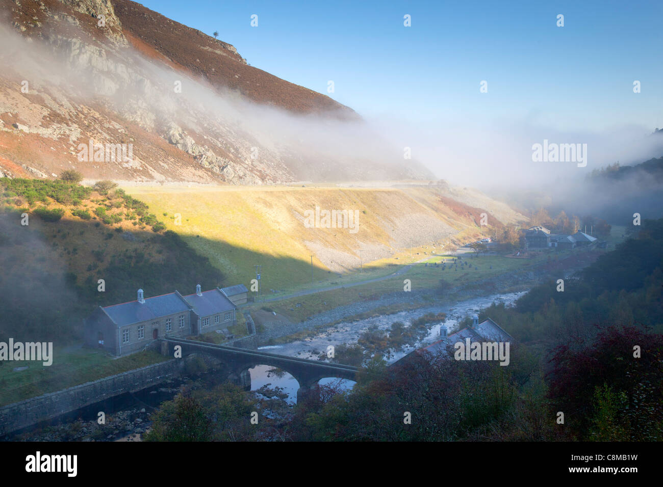 Elan del fiume e della valle; visitor center; vicino a Rhayader; Galles Foto Stock