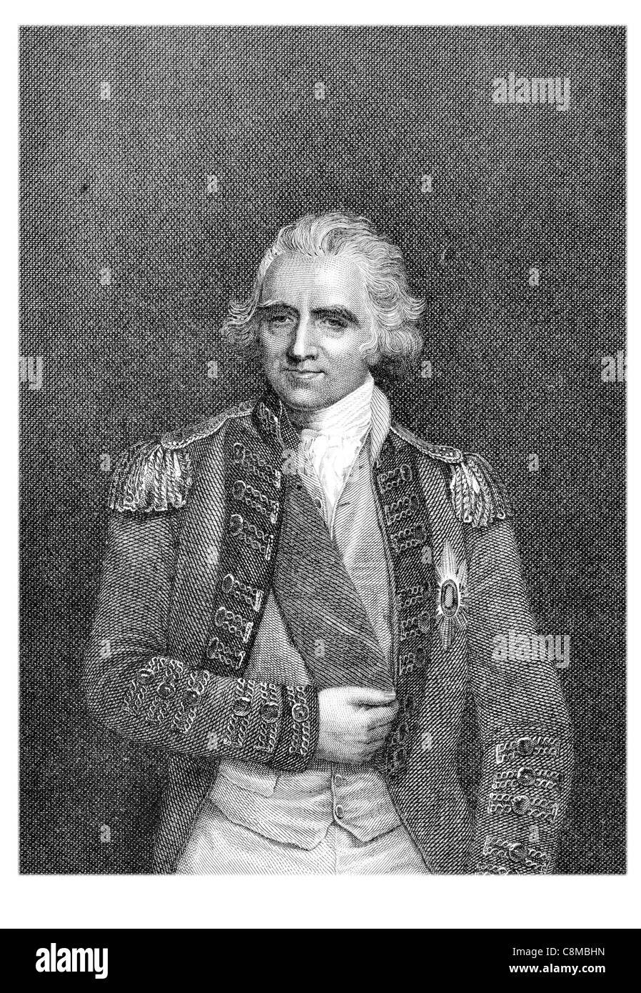 Sir Ralph Abercromby KCB Abercrombie 1734 1801 Scottish soldier politico tenente generale esercito britannico Guerre Napoleoniche virgola Foto Stock