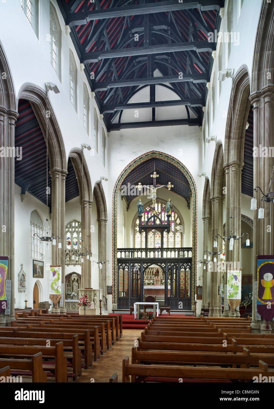 St Alban, Macclesfield, Cheshire Foto Stock