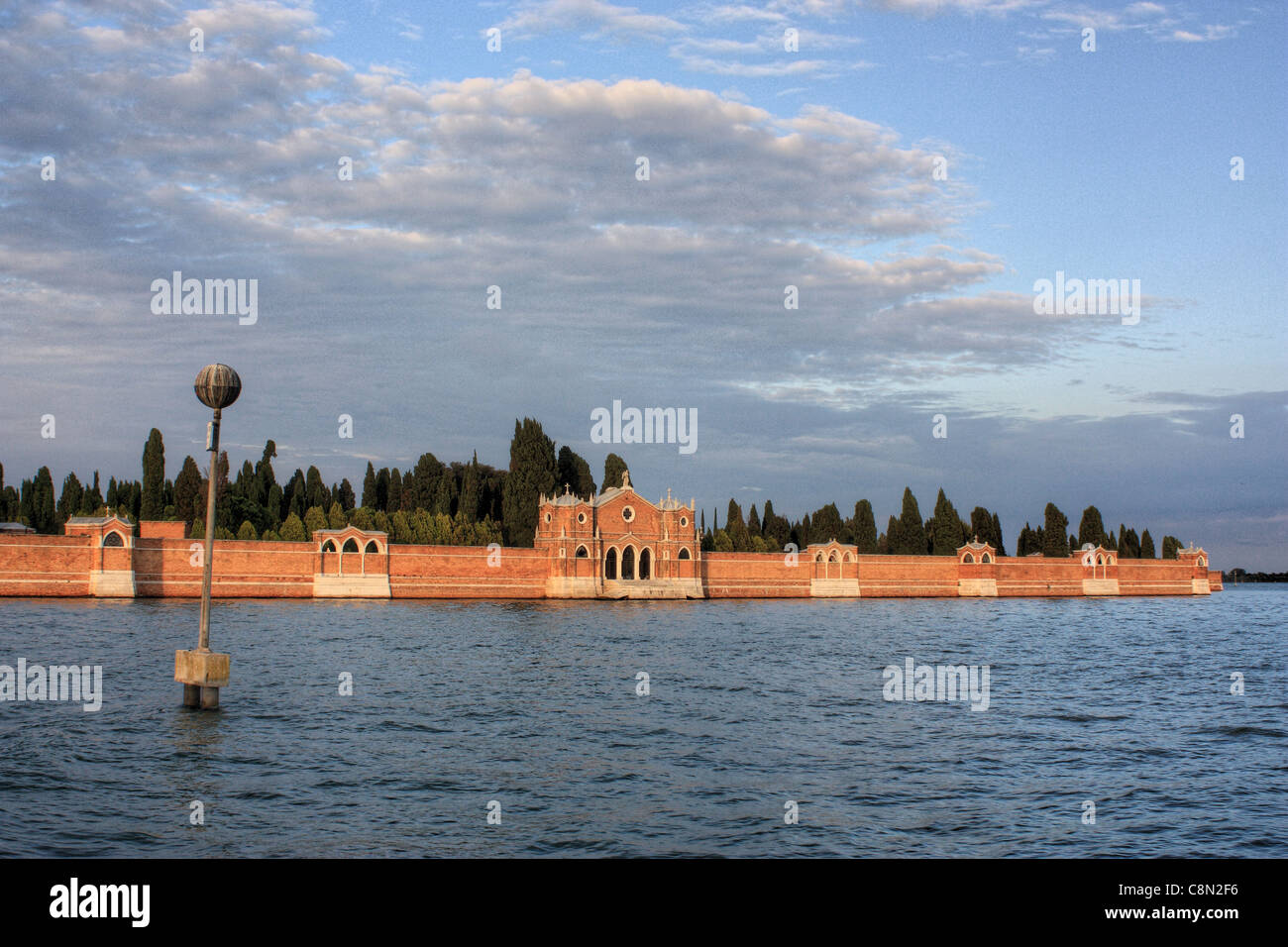 San Michele cimitero Isola, Venezia, Italia Foto Stock