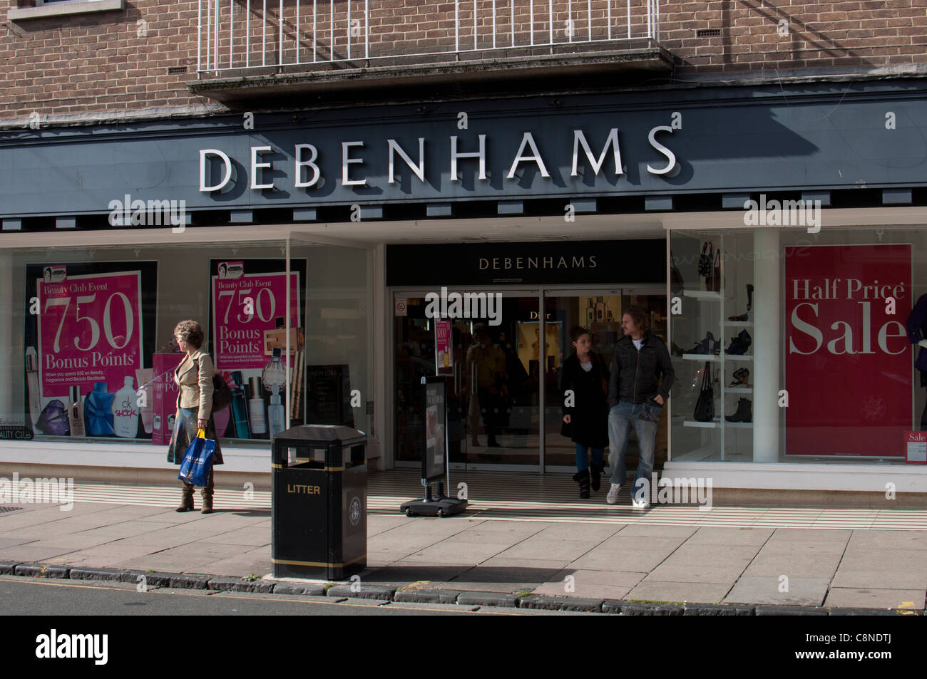 Negozio Debenhams, Stratford-upon-Avon, England, Regno Unito Foto Stock
