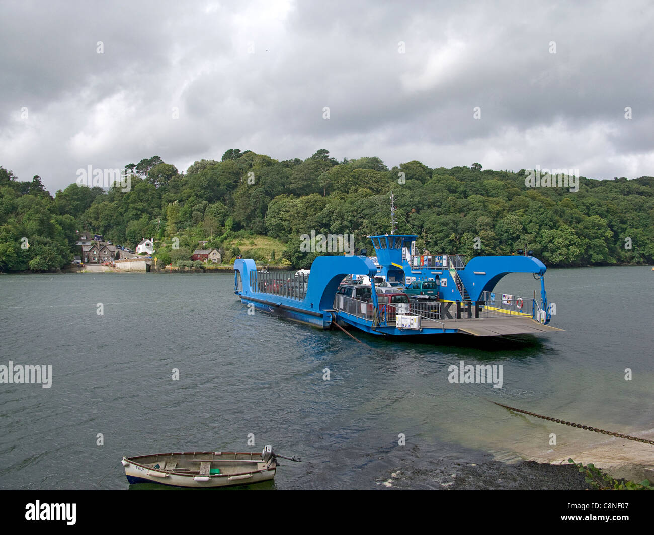 Gran Bretagna, Inghilterra, Cornwall, re Harry traghetto, vicino a Falmouth Foto Stock