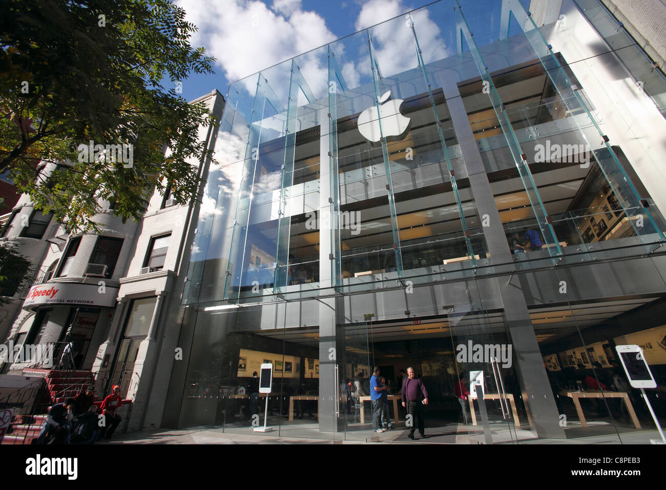 Apple store di Boston, Massachusetts Foto Stock