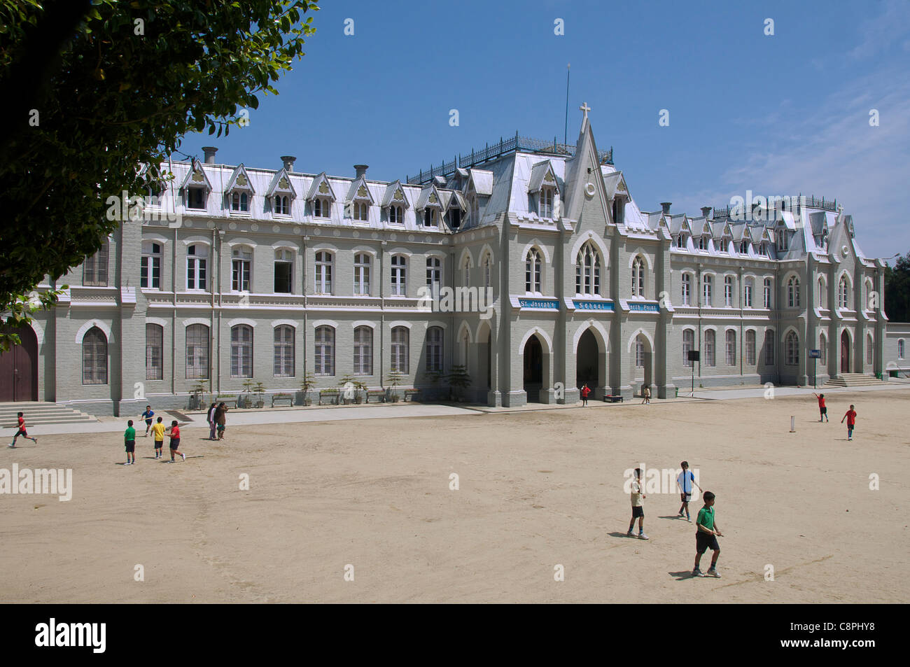 St Josephs Darjeerling Scuola West Bengal India Foto Stock