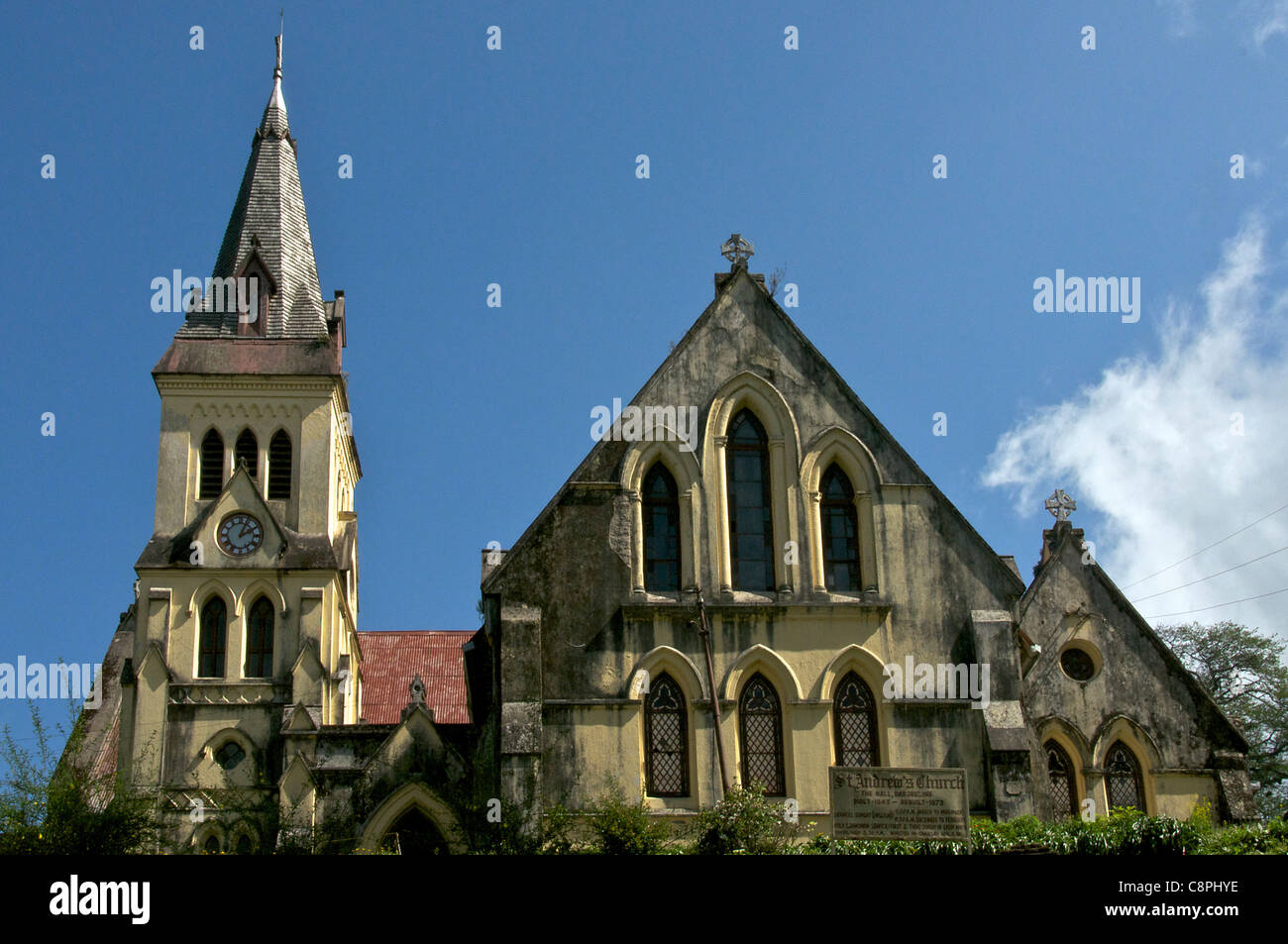 San Andews Chiesa Darjeerling West Bengal India Foto Stock