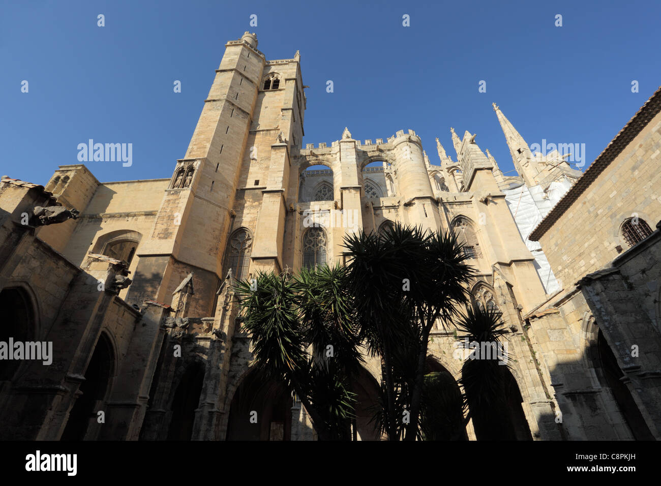 La cattedrale medievale di Narbonne, Francia meridionale Foto Stock