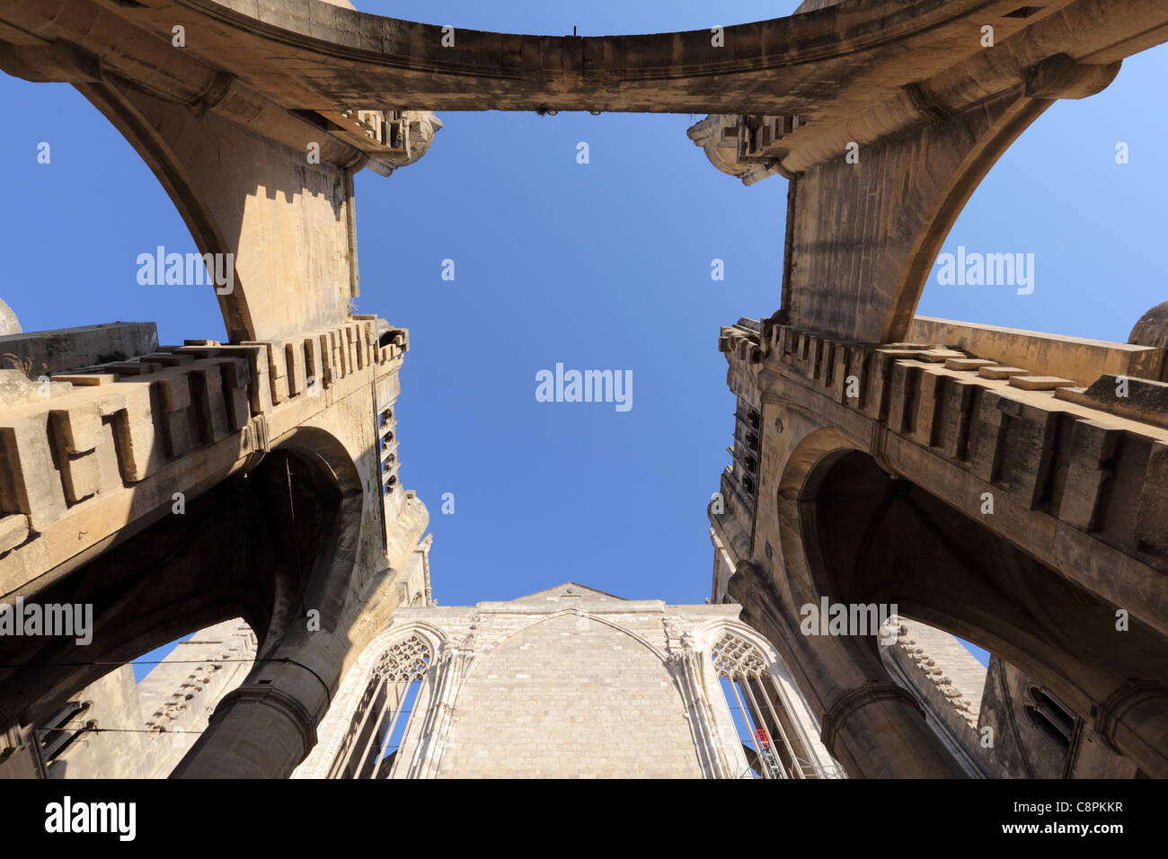 La cattedrale medievale di Narbonne, Francia meridionale Foto Stock