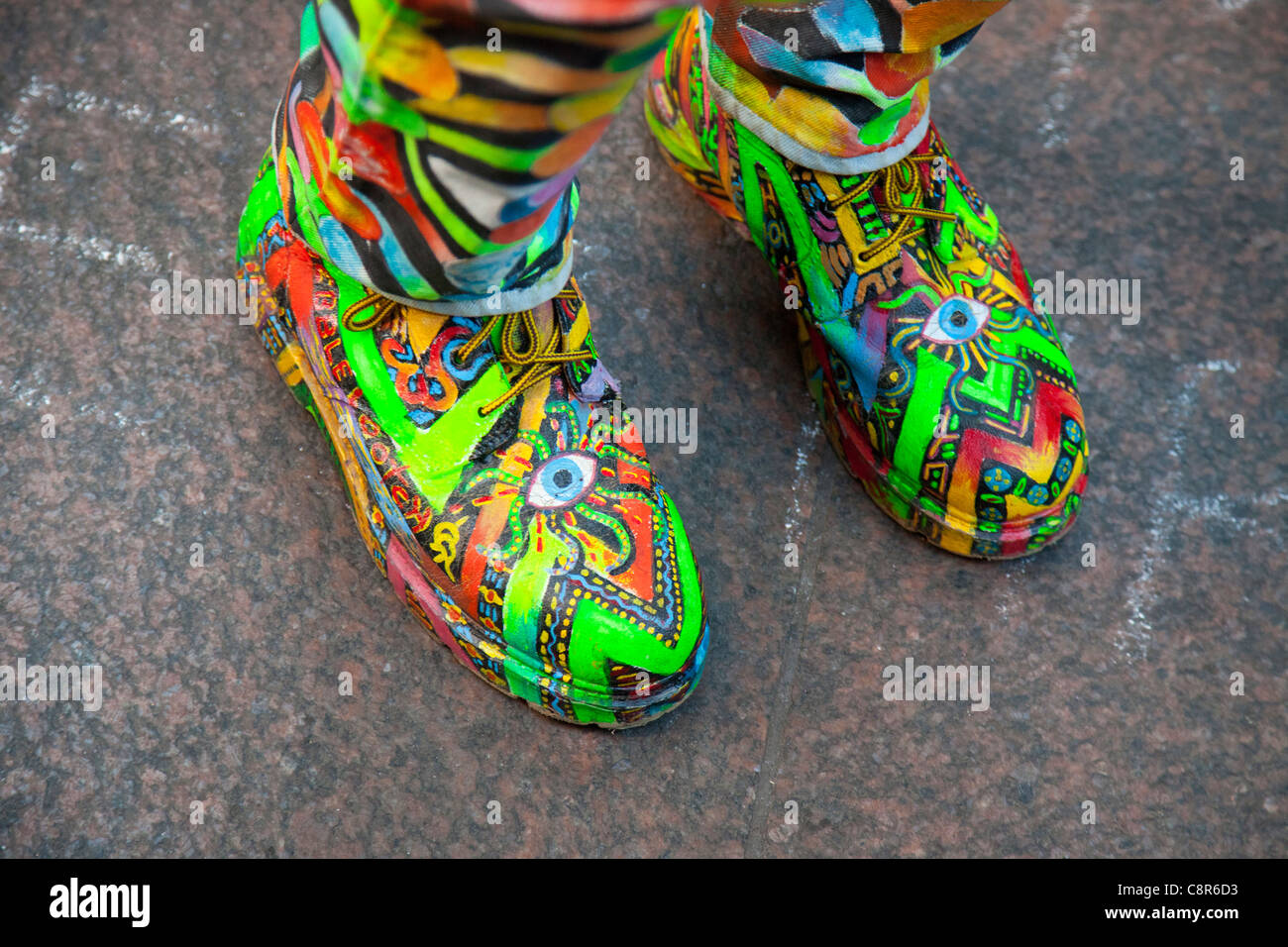 Occupare Wall Street manifestanti Foto Stock