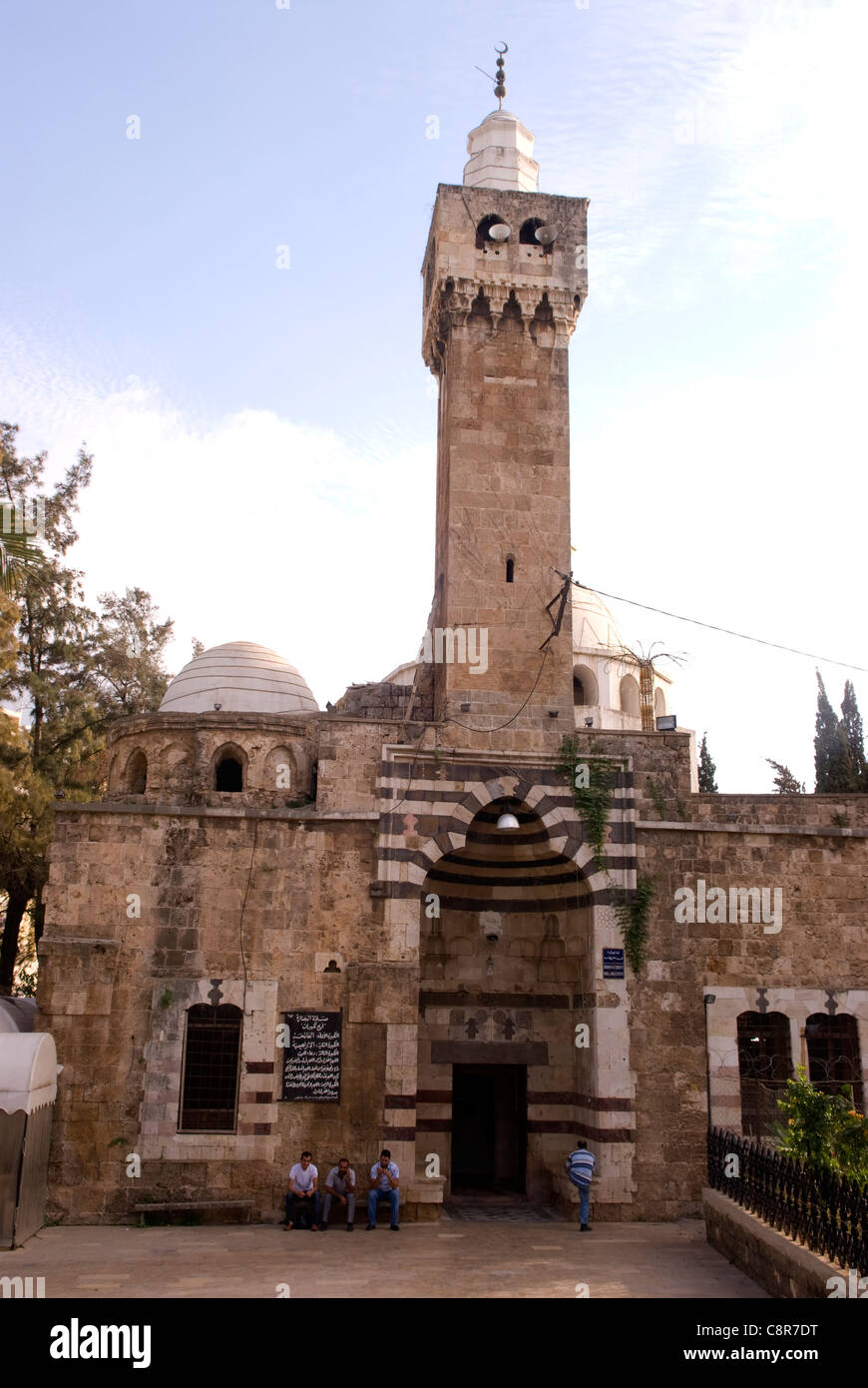 Burtasiya Madrassa-Mosque, risalente al 1315, Tripoli, nel nord del Libano. Foto Stock