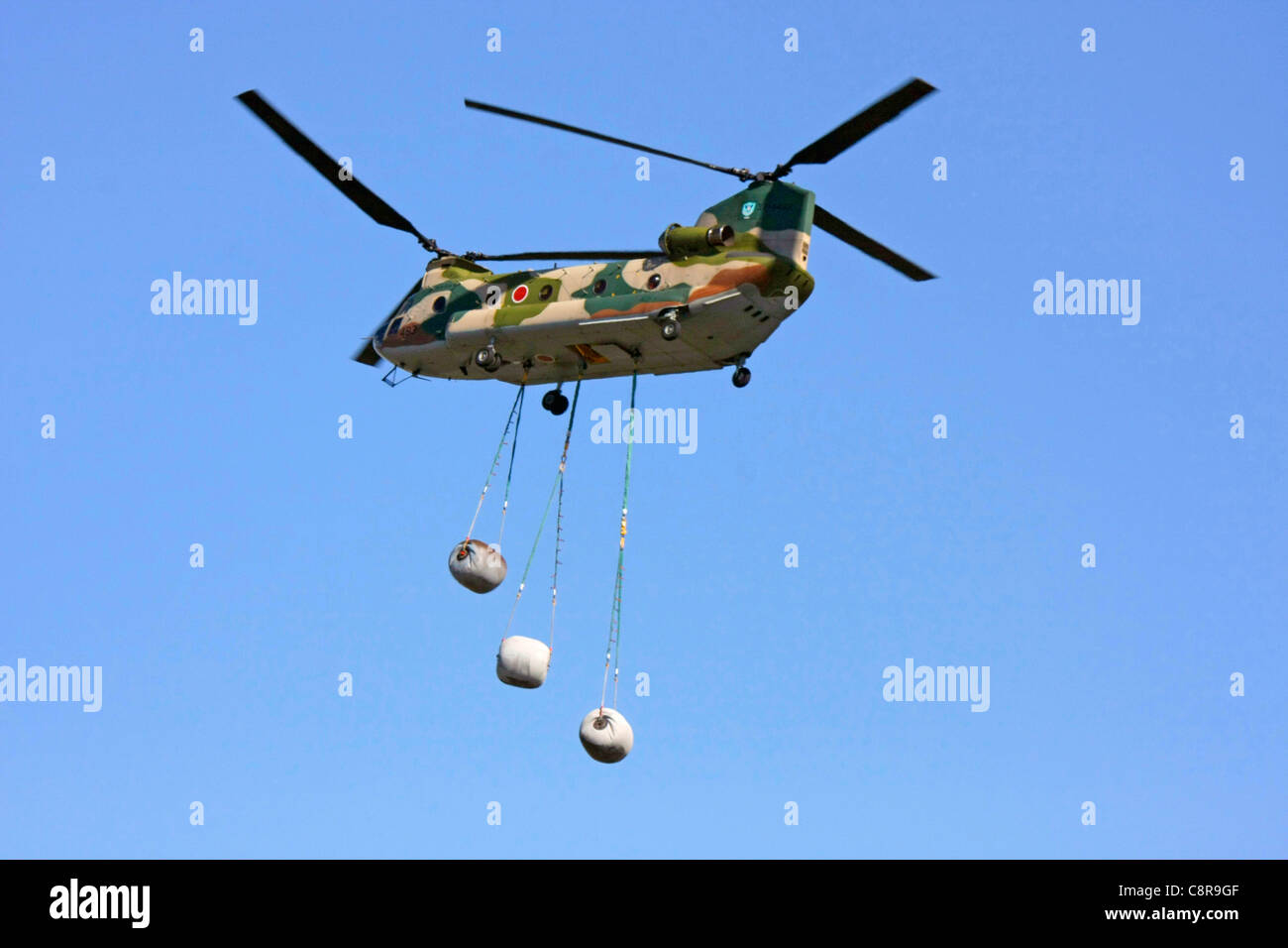 Boeing CH47 Chinook Japan Air Self Defense Force Foto Stock