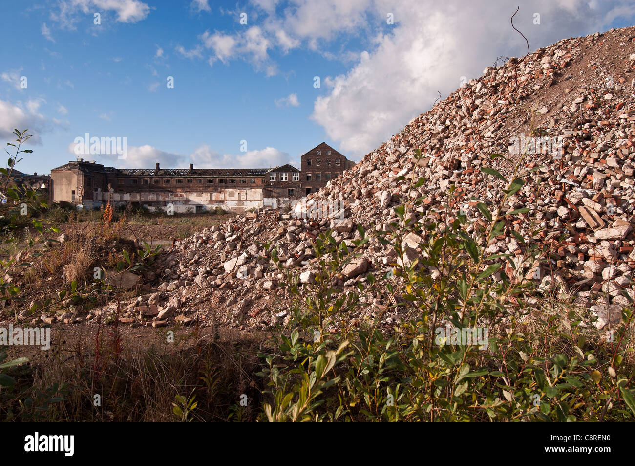 Royal Doulton fabbrica in Via Nilo, Burslem, Stoke-on-Trent. Foto Stock