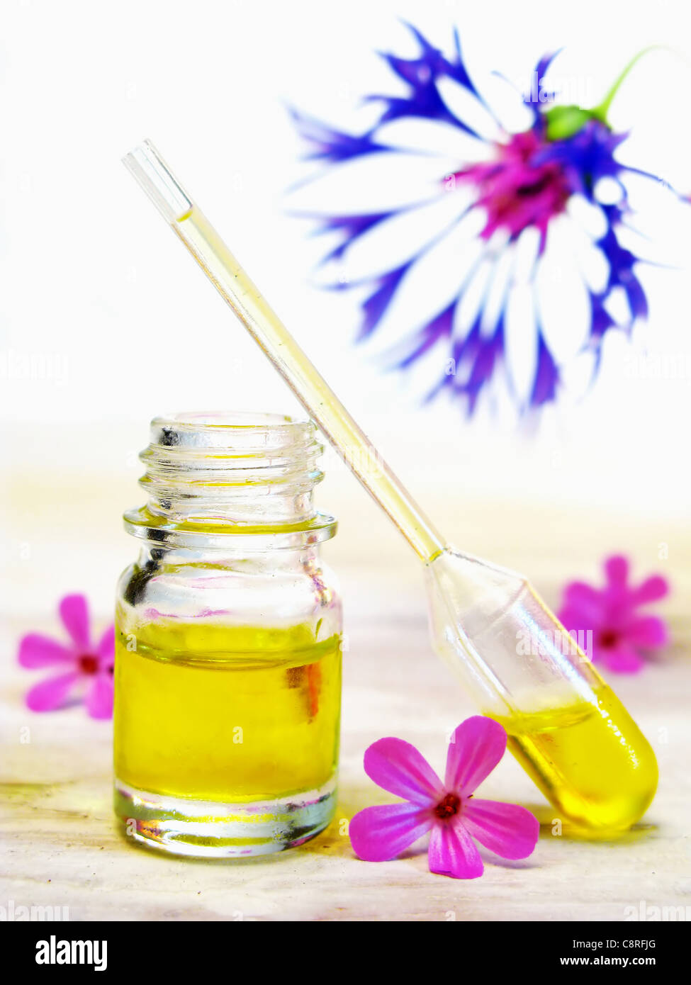 olio essenziale Foto Stock
