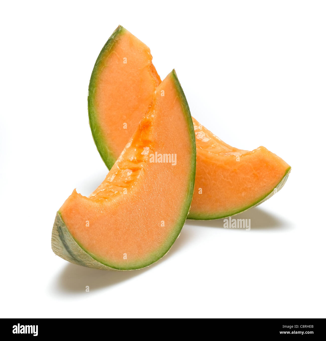 Il melone Cantalupo Foto Stock