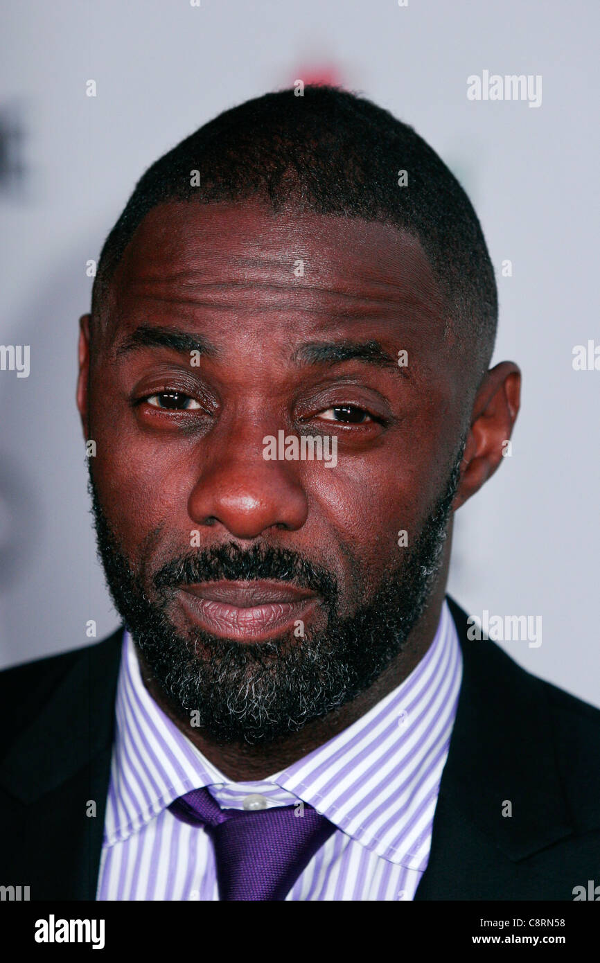 Idris Elba presso gli arrivi per Showtime 2011 Emmy Nominee Reception, SKYBAR a Mondrian, Los Angeles, CA 17 settembre 2011. Foto Foto Stock