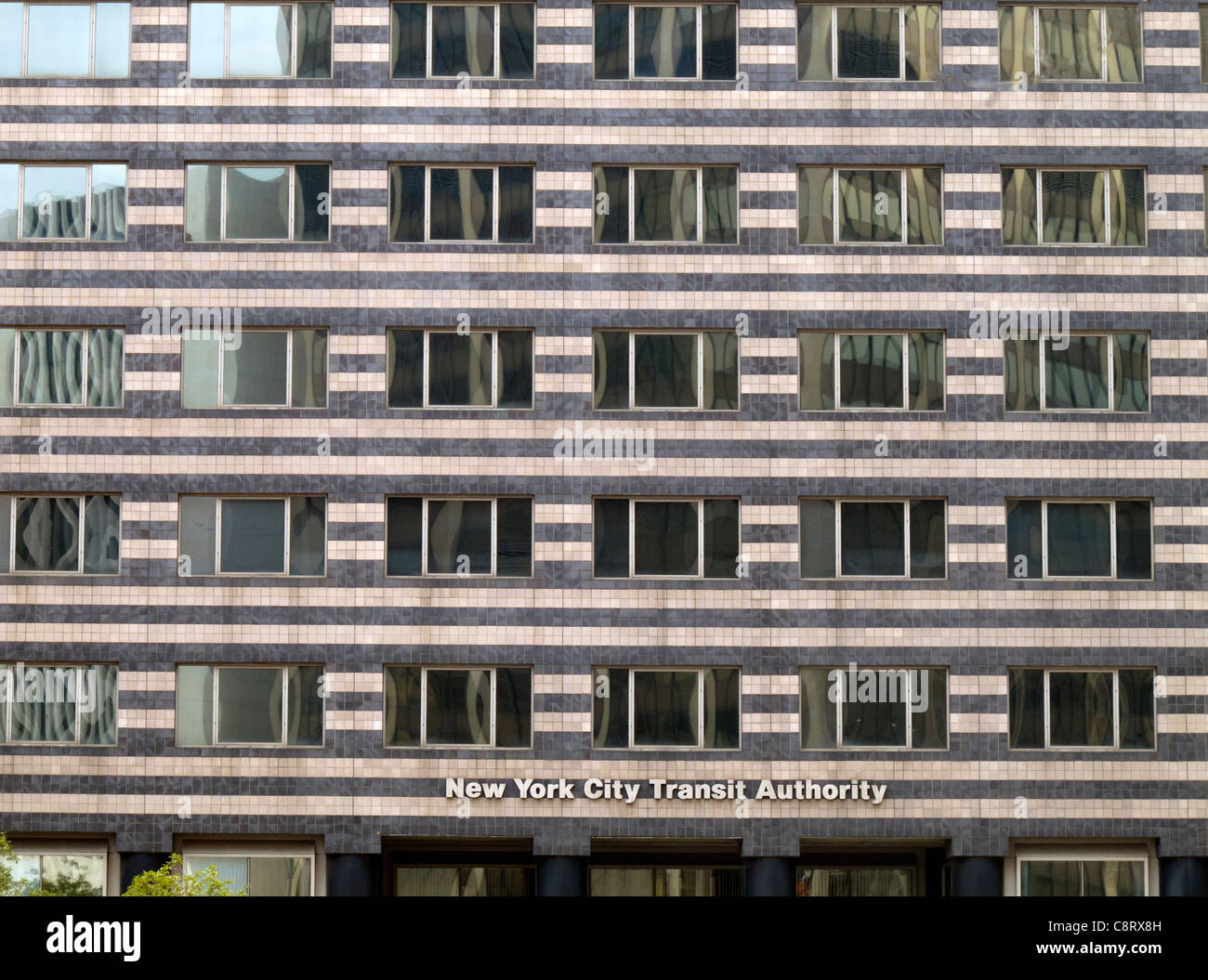 Edificio della New York City Transit Authority nel centro di Brooklyn, New York Foto Stock