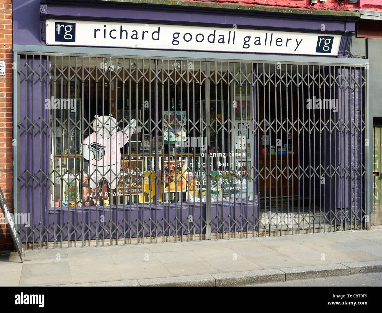 Richard Goodall Gallery nel quartiere settentrionale Manchester REGNO UNITO Foto Stock