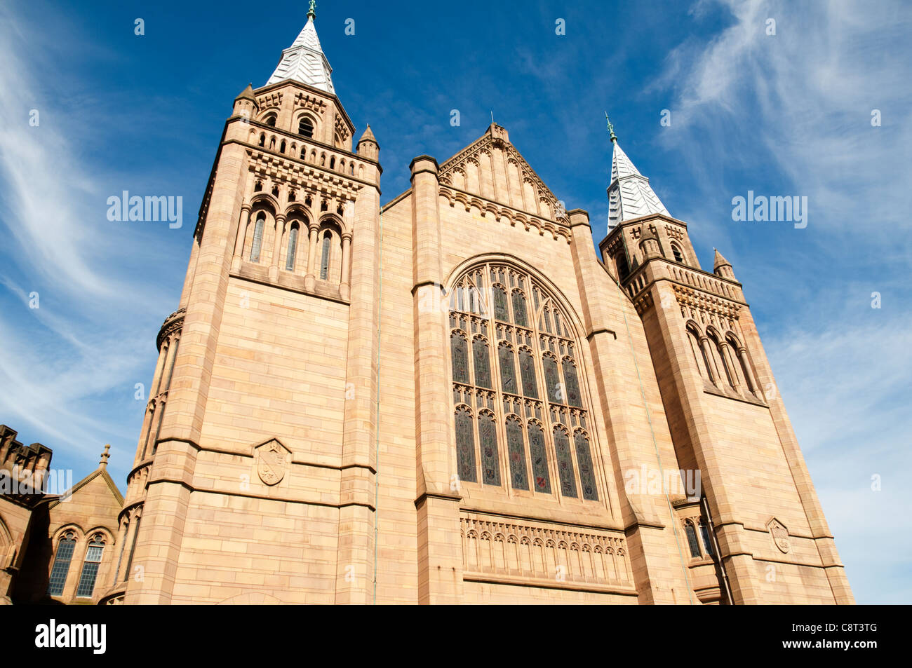 L'edificio Whitworth, Paolo Waterhouse, c1902, Università di Manchester, Inghilterra, Regno Unito Foto Stock