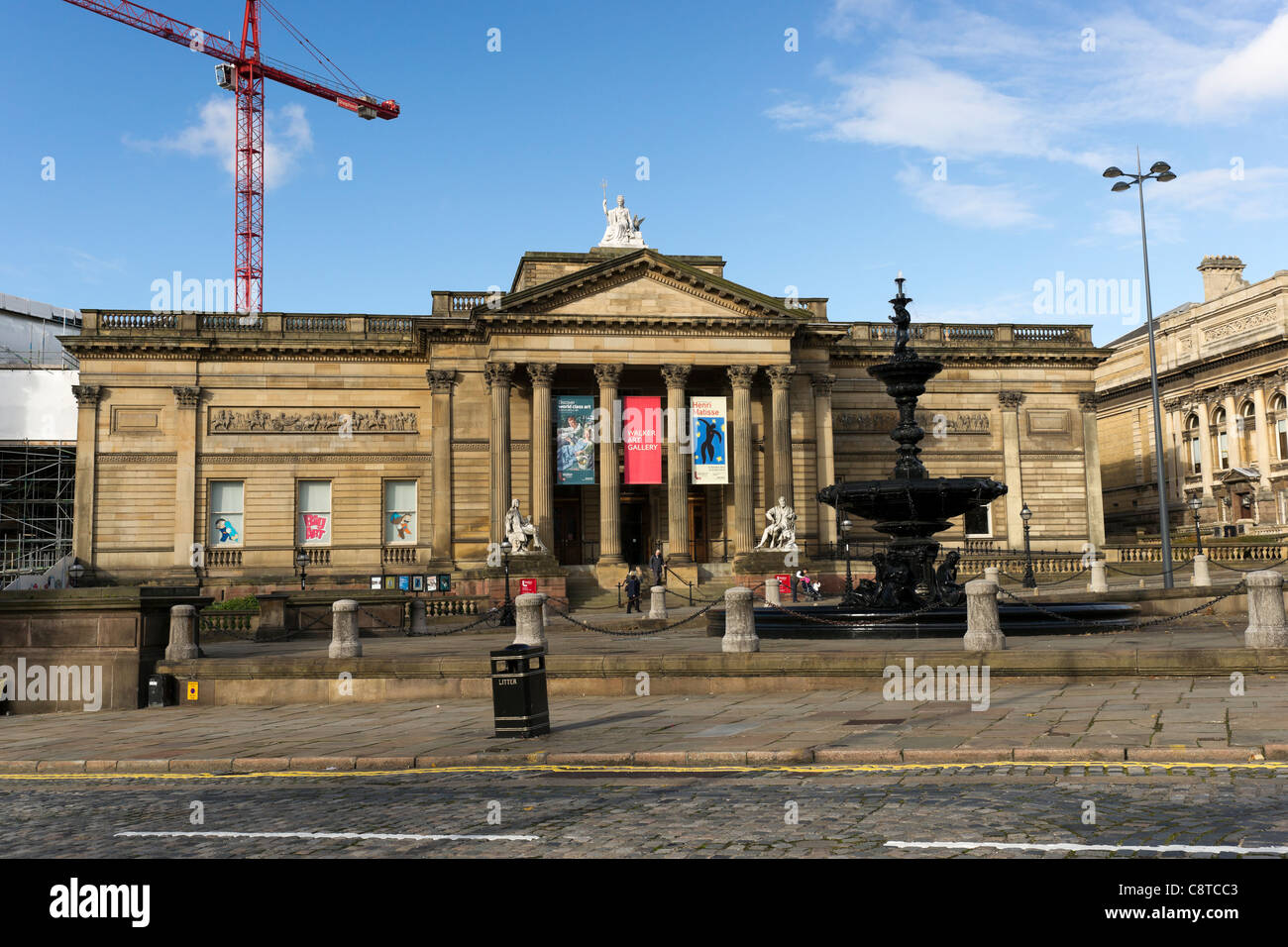 Il Liverpool Walker Art Gallery. Foto Stock