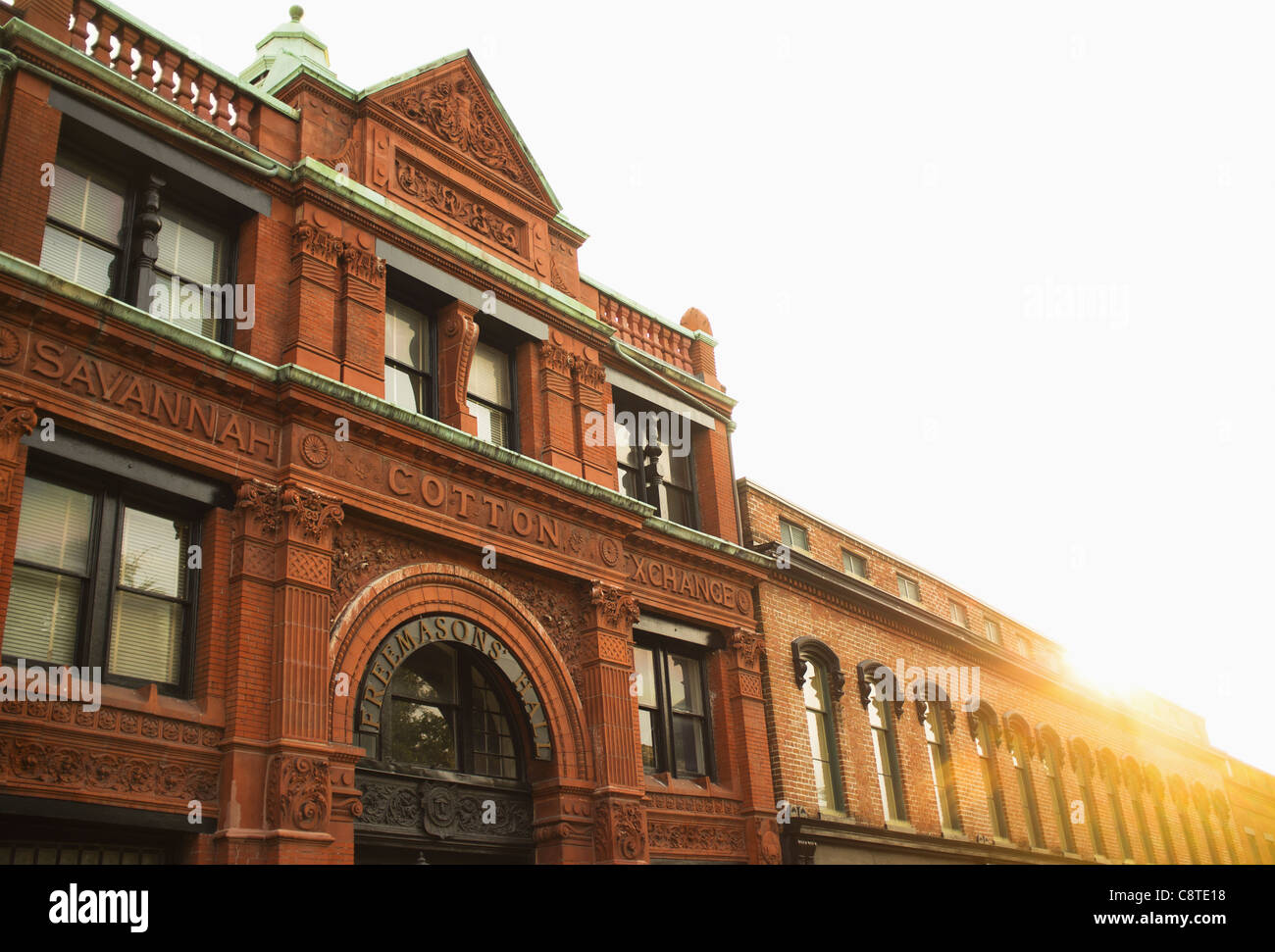 Stati Uniti d'America, Georgia, savana, Old Savannah Cotton Exchange Foto Stock