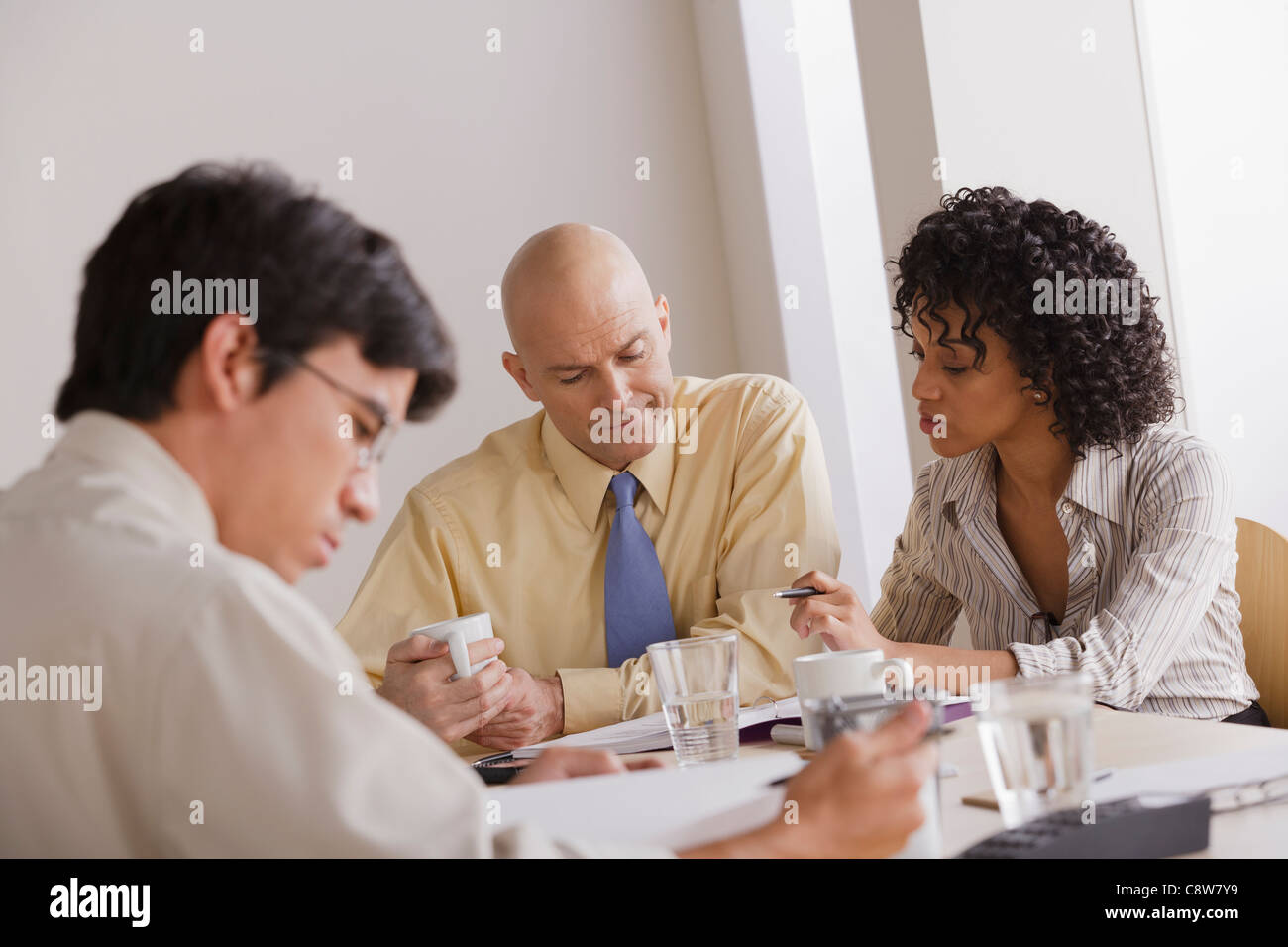 Persone per discutere di business meeting Foto Stock