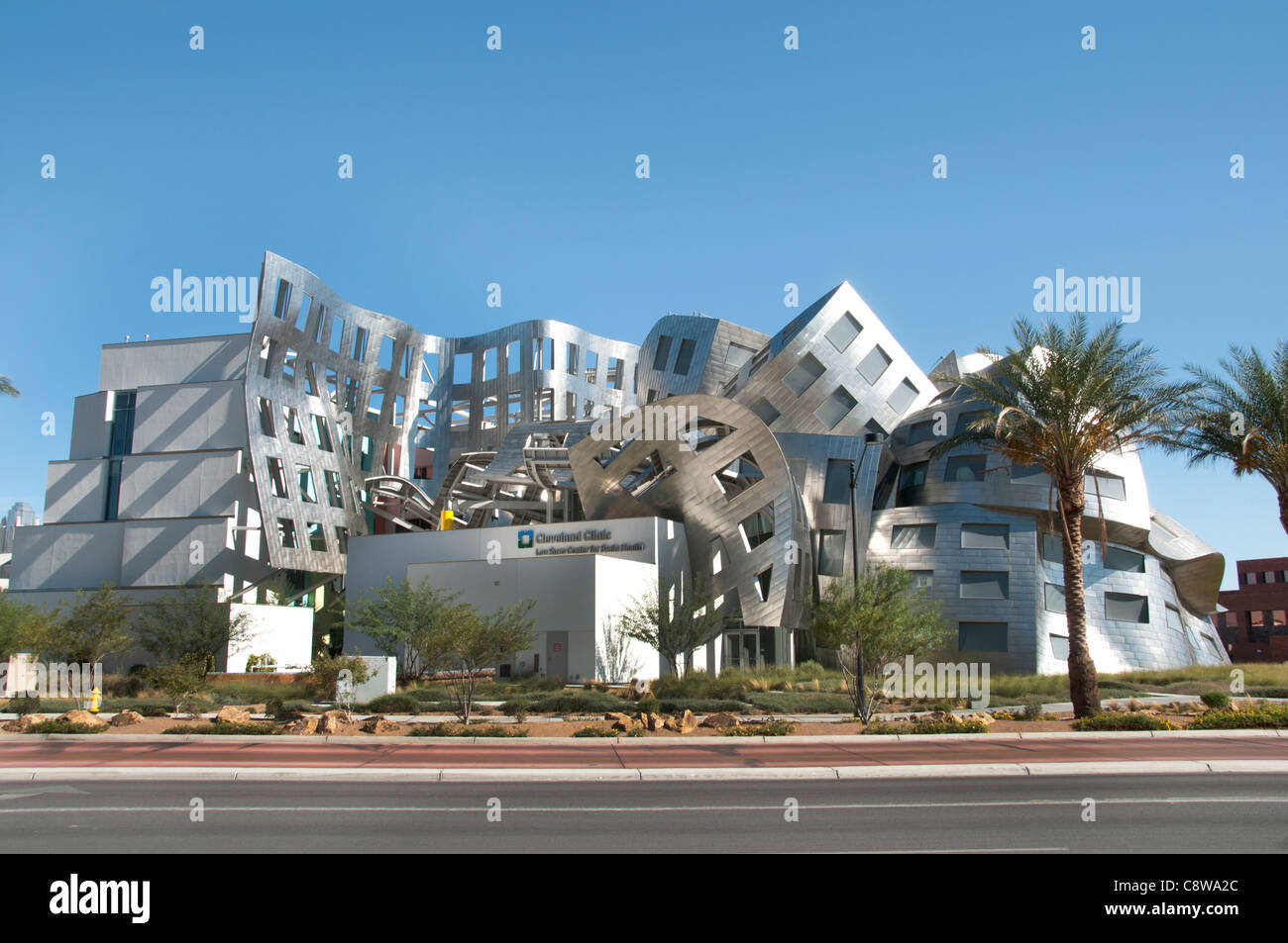 Cleveland Clinic Lou Ruvo Center for Brain Health Las Vegas architetto Frank Gehry Stati Uniti Las Vegas architetto Frank Gehry Stati Uniti Foto Stock