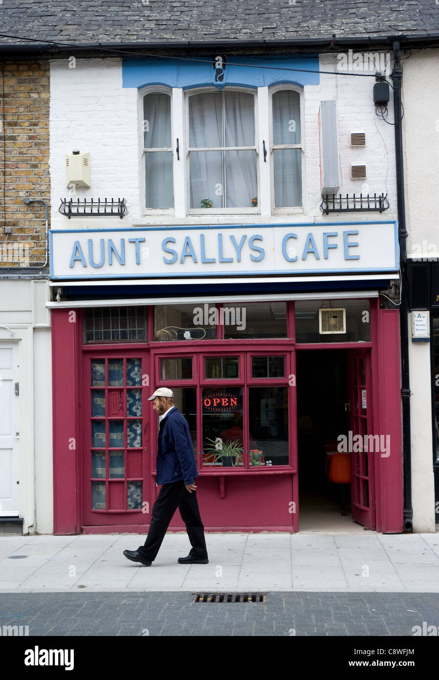 La zia Sallys Cafe vincitore di registratori a Newham migliori Cafe award 2011 Foto Stock