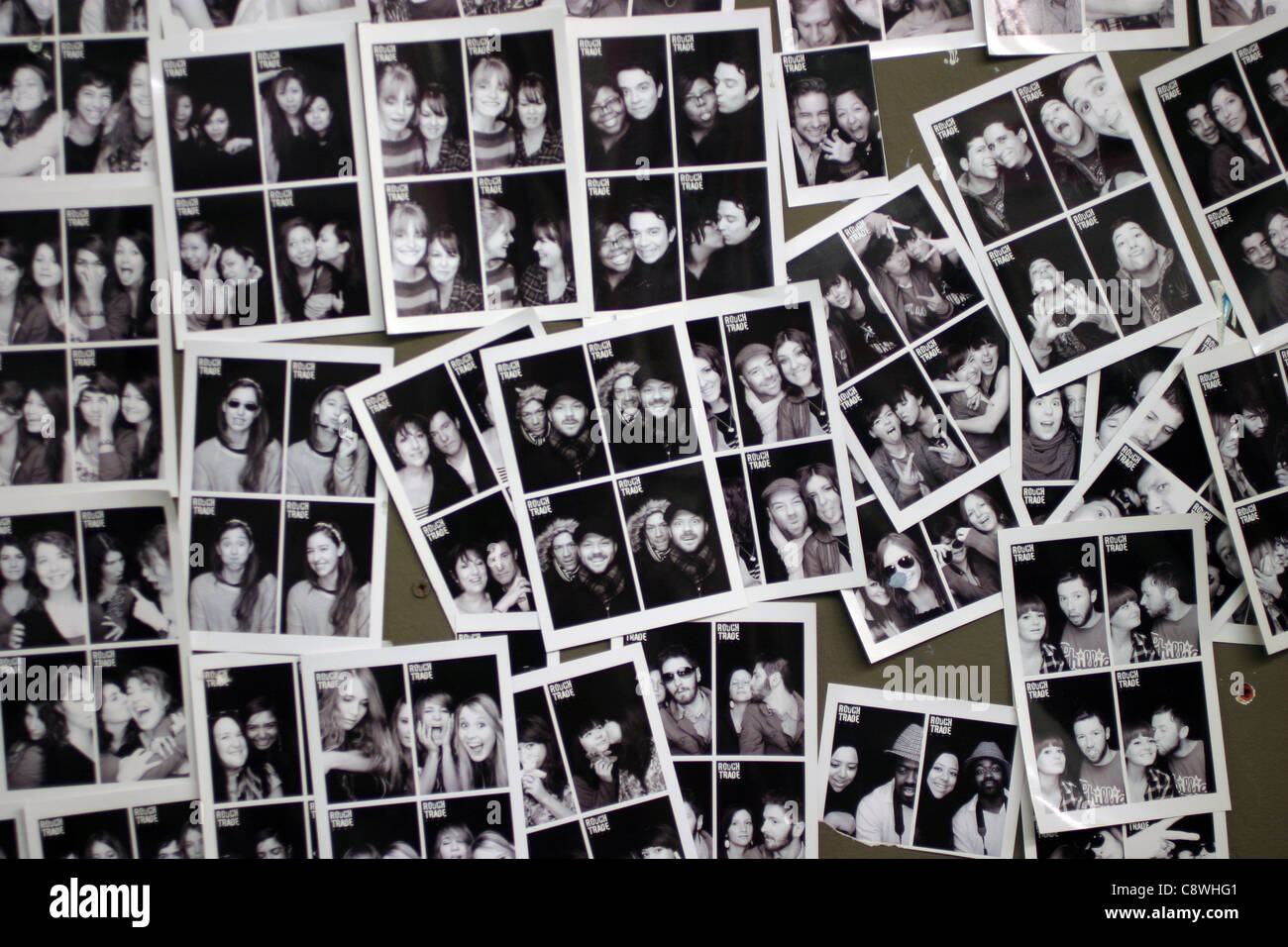 Photo Booth foto Foto Stock