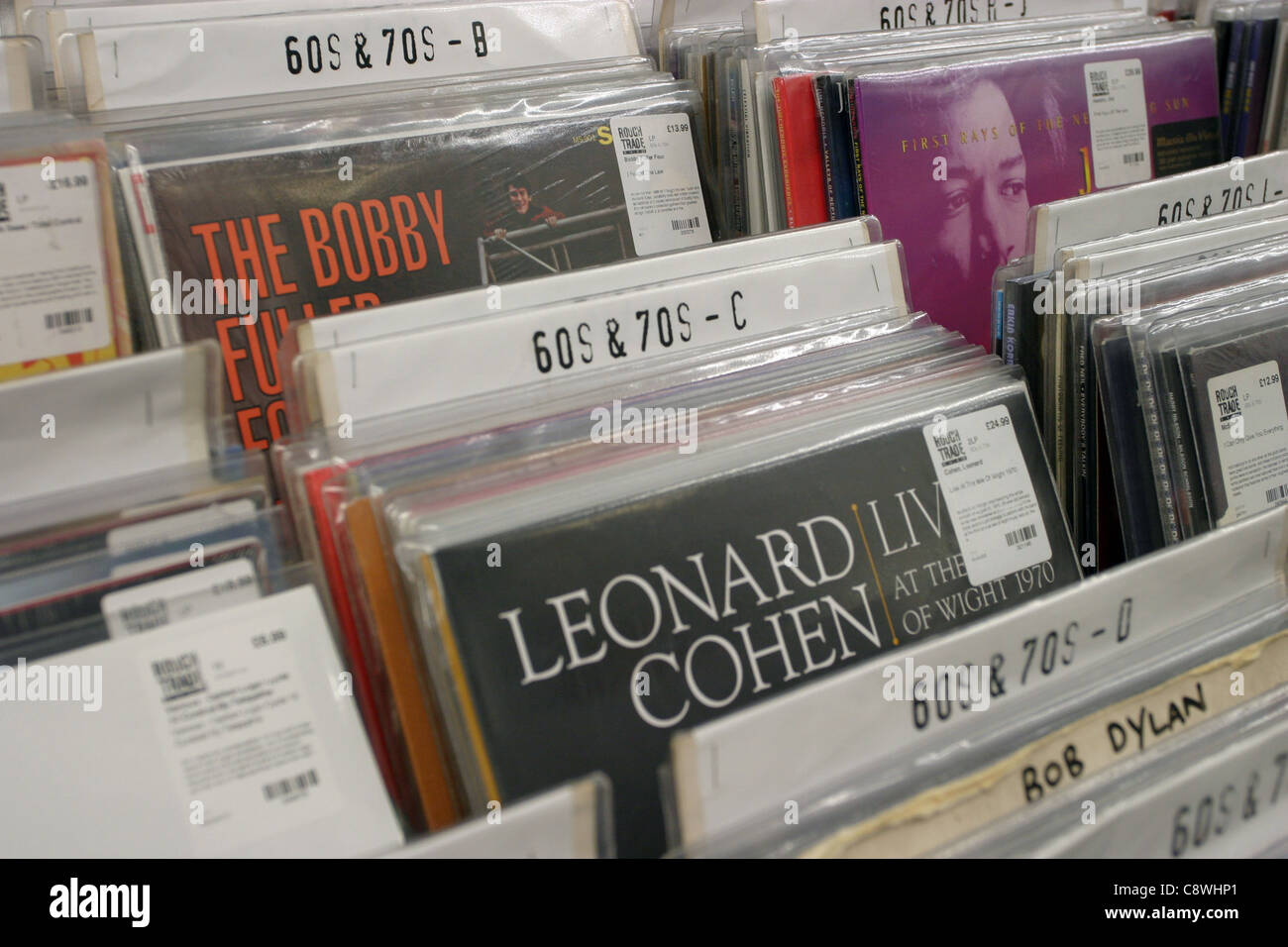 Rough Trade East Music Store Foto Stock