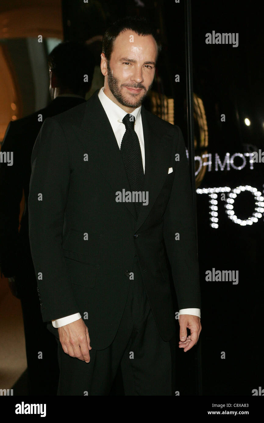 Tom Ford in-store aspetto Tom Ford visita i suoi cristalli Boutique CityCenter Las Vegas NV 6 settembre 2011 Photo James Foto Stock