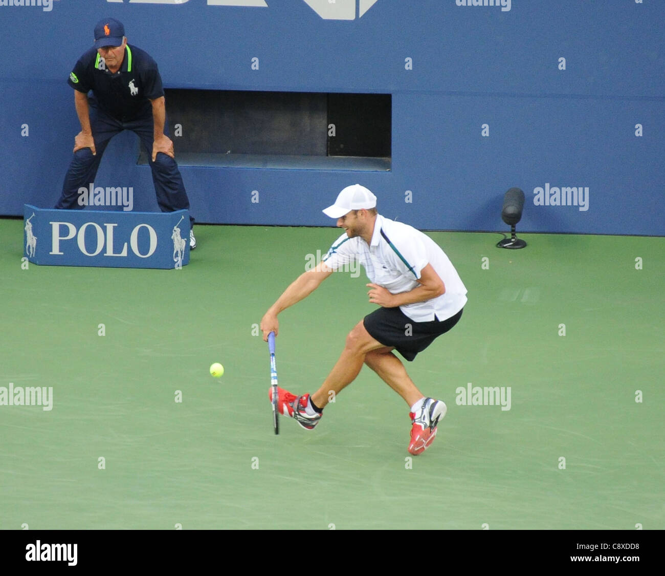 Andy Roddick presenze in US Open di Tennis 2011 Championship - VEN USTA Billie Jean King National Tennis Center Flushing NY Foto Stock