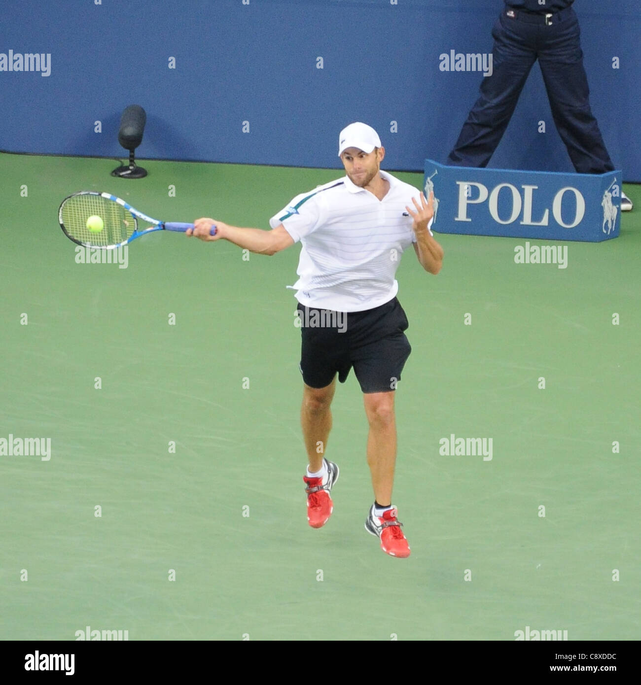Andy Roddick presenze in US Open di Tennis 2011 Championship - VEN USTA Billie Jean King National Tennis Center Flushing NY Foto Stock