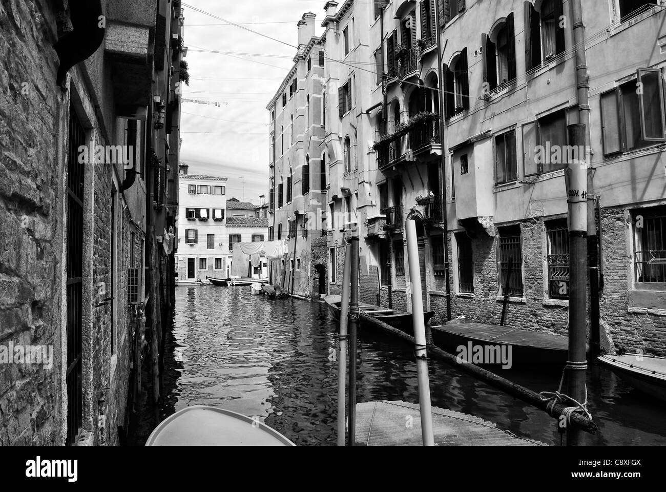 Paesaggio urbano di Venezia Foto Stock
