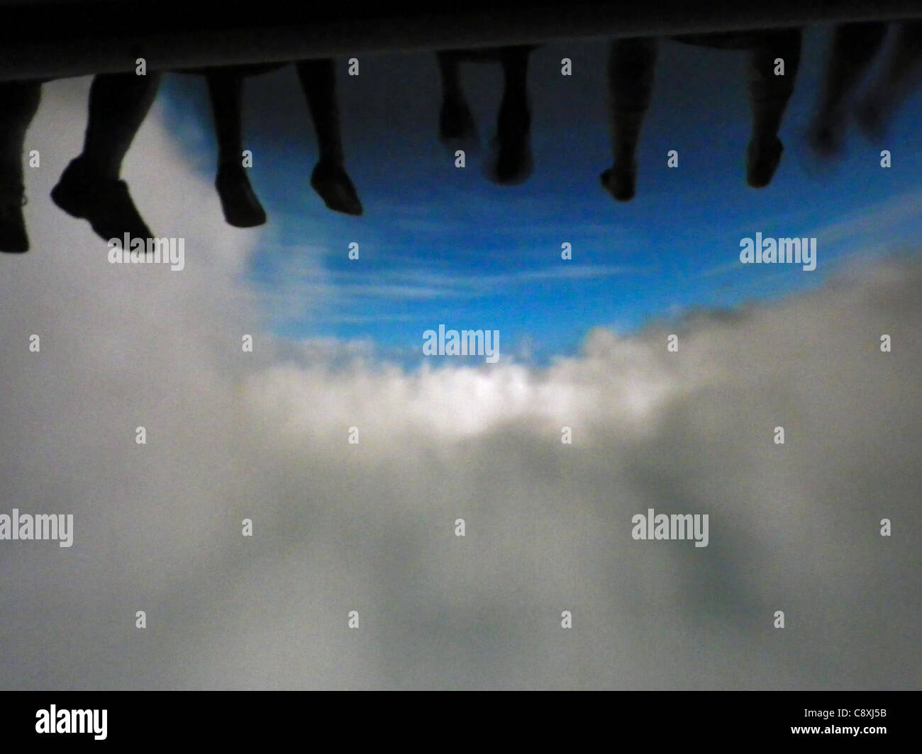 'Soaring su California' ride a Epcot Center, Disney World, a Orlando, Florida Foto Stock