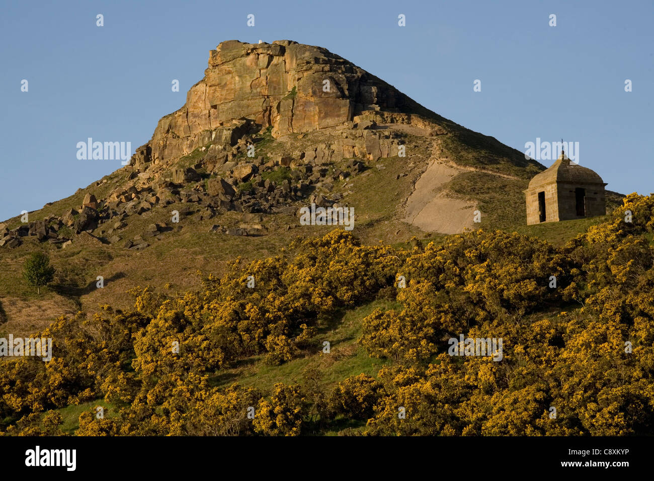 Roseberry Topping North Yorkshire Moors Inghilterra Foto Stock