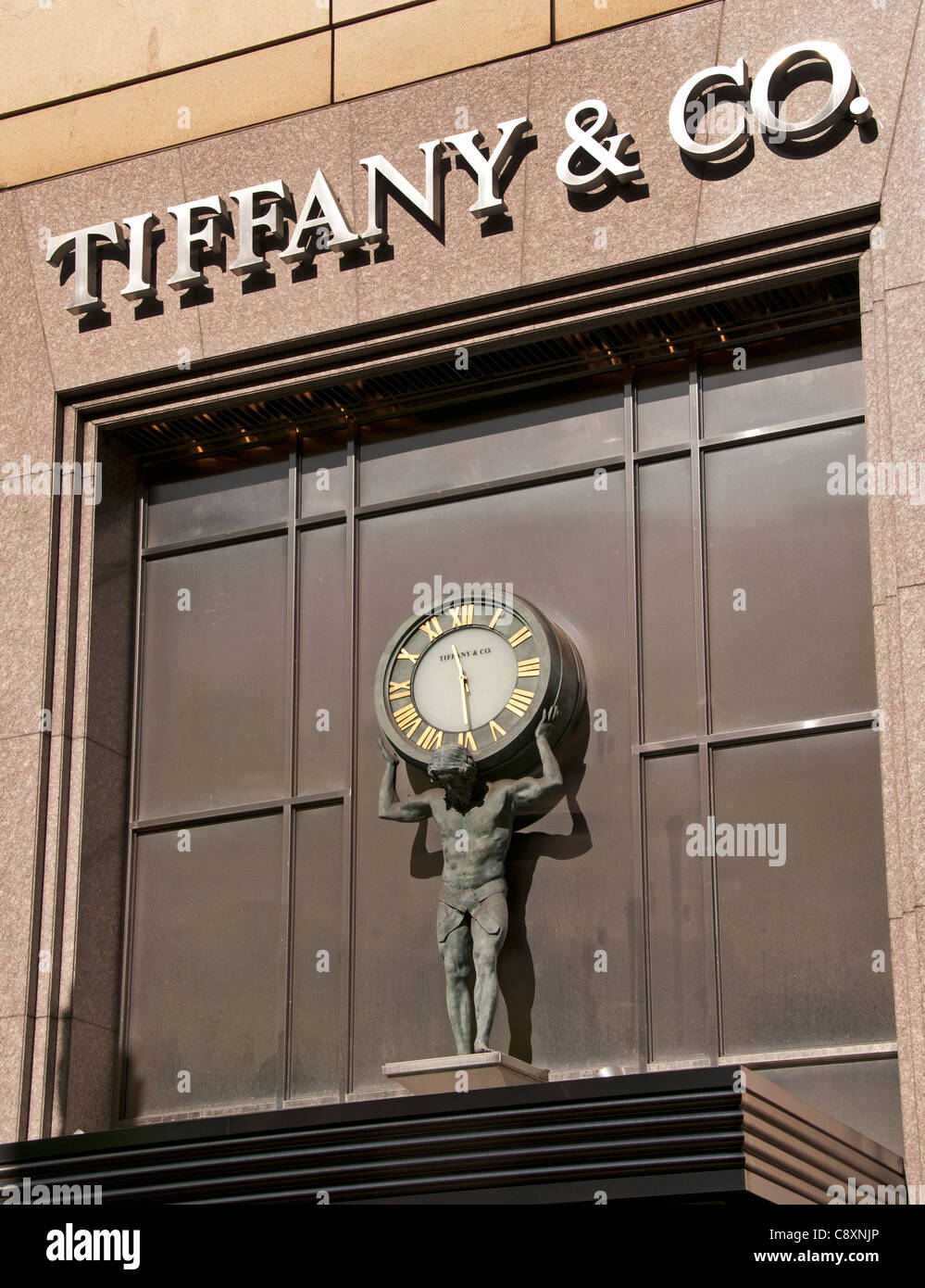 Tiffany & Co Company store Seattle città dello Stato di Washington Foto Stock