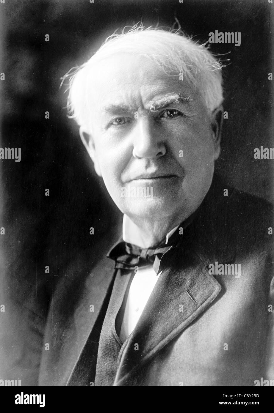 Edison Inventore Thomas Edison, inventore americano Thomas Edison Foto stock - Alamy