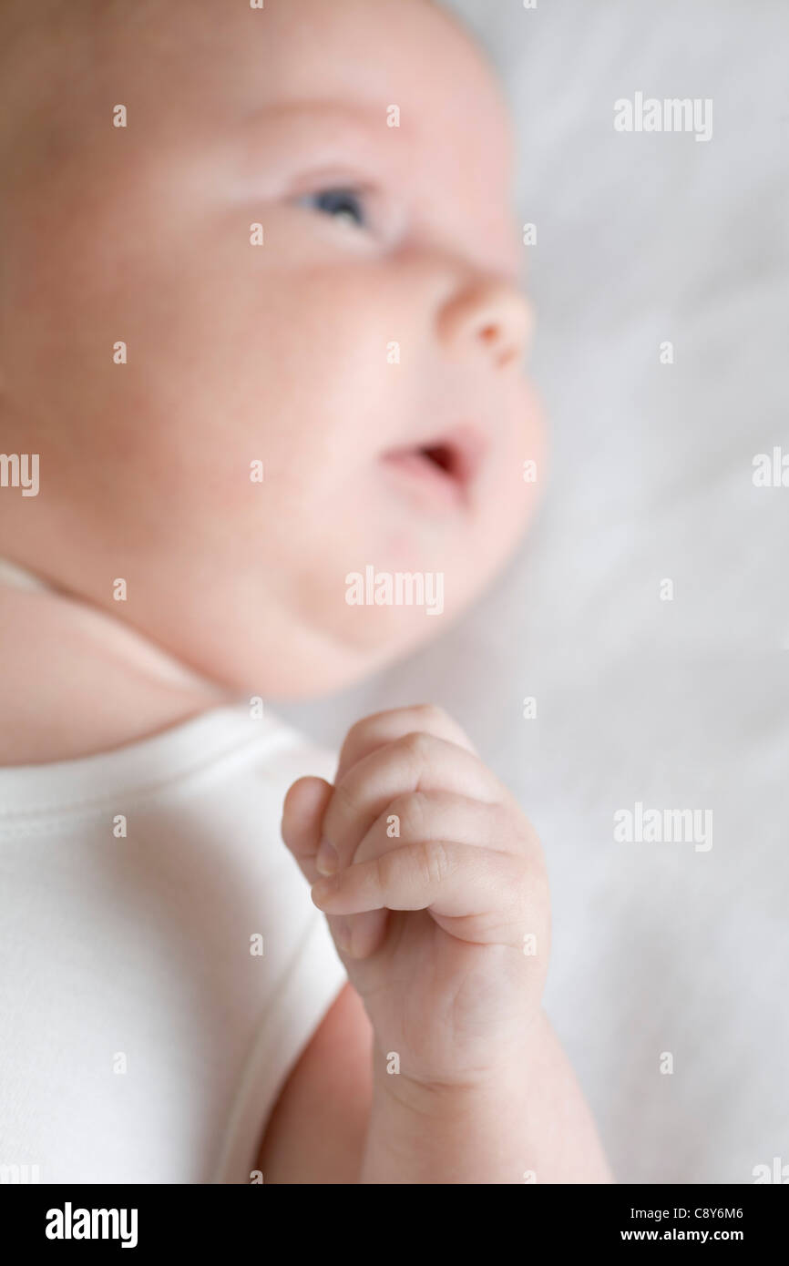 Ritratto di giovane baby boy Foto Stock