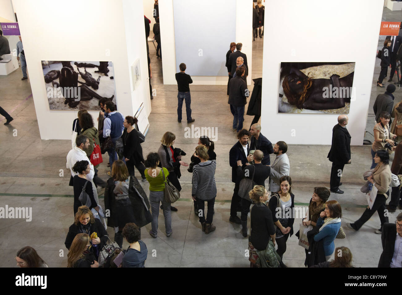Artissima, Torino 2011, fiera internazionale di arte contemporanea Foto Stock