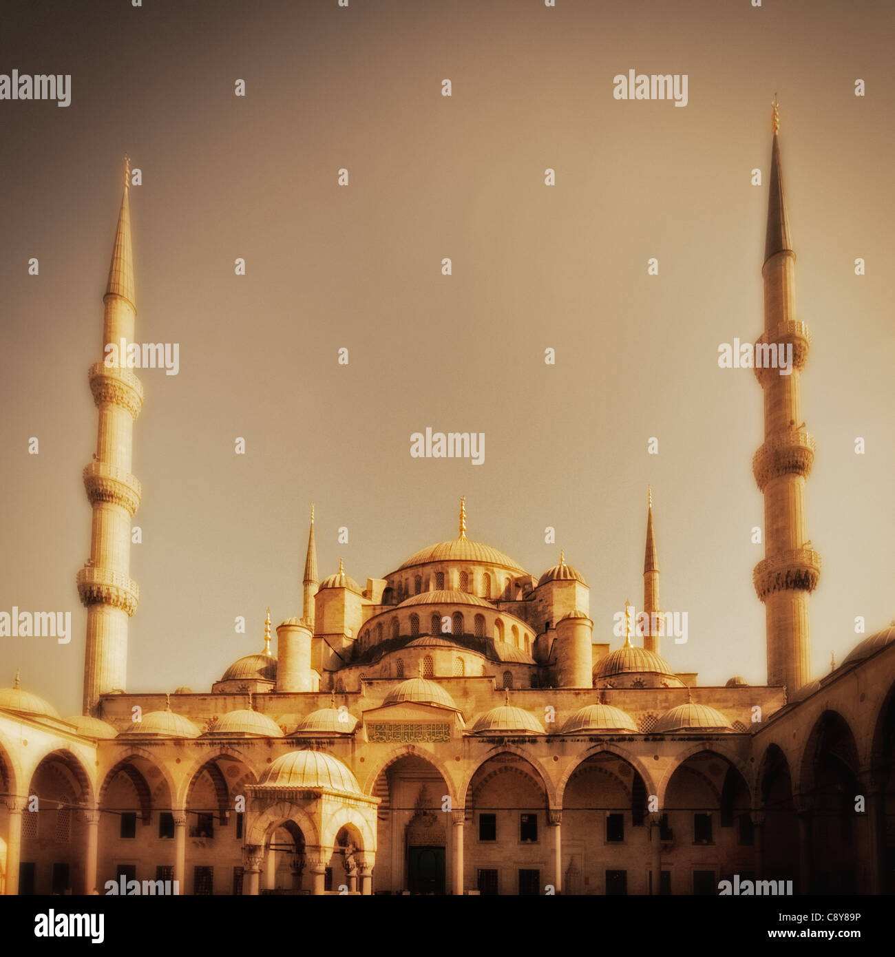 La Moschea Blu, Istanbul, Turchia Moschee Foto Stock