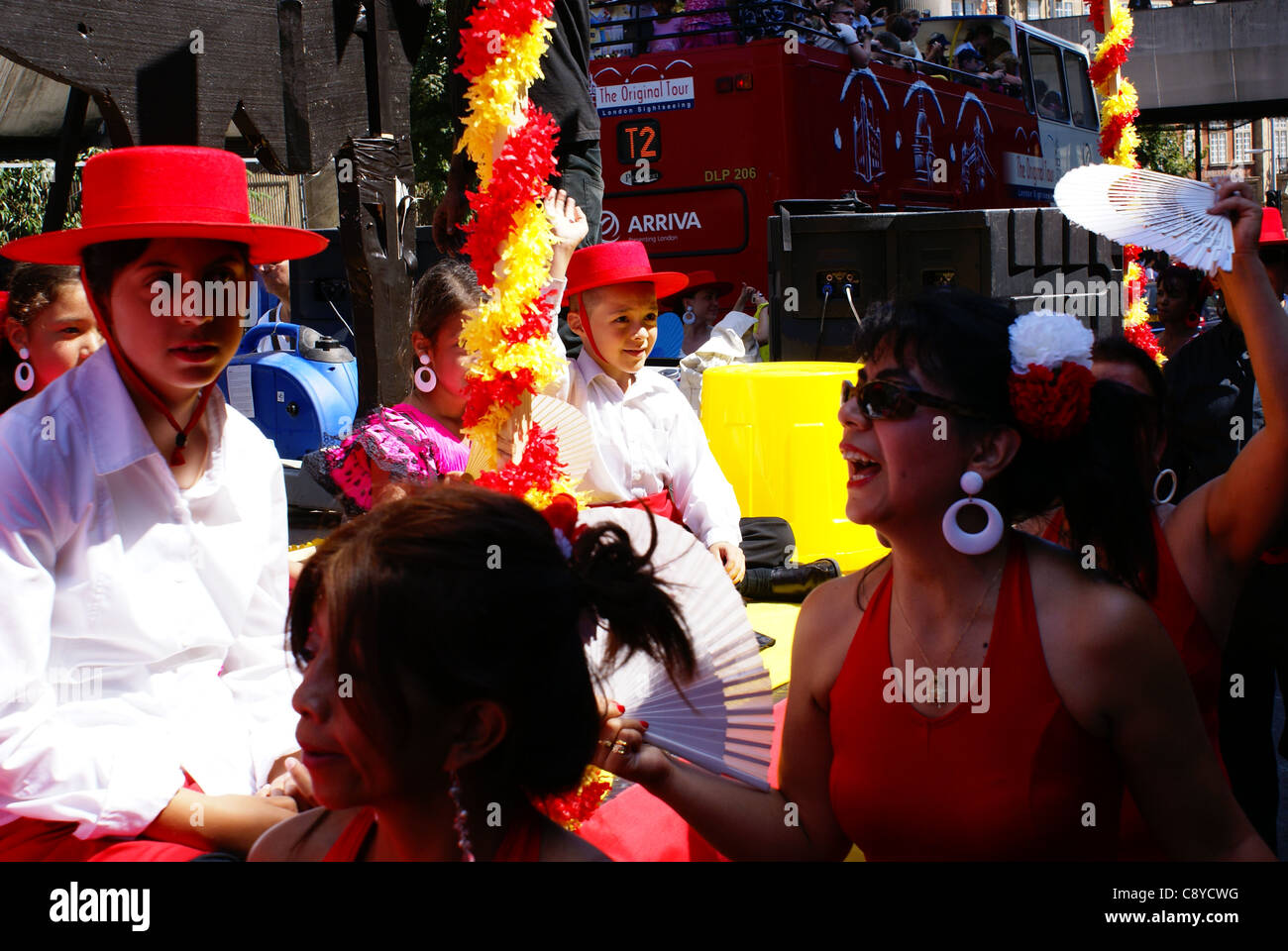 Carnaval del Pueblo 2007 Foto Stock