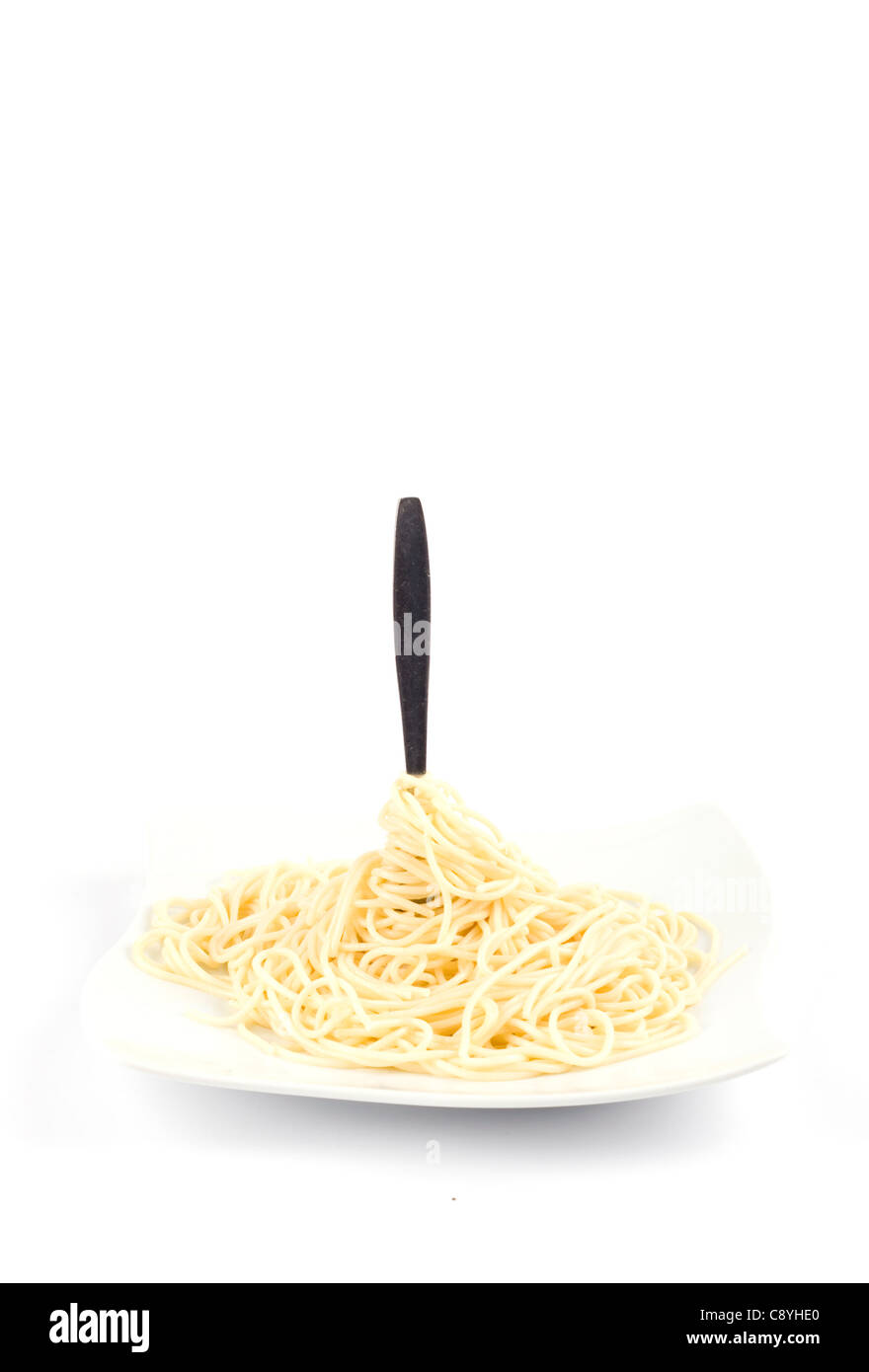 Spaghetti Foto Stock