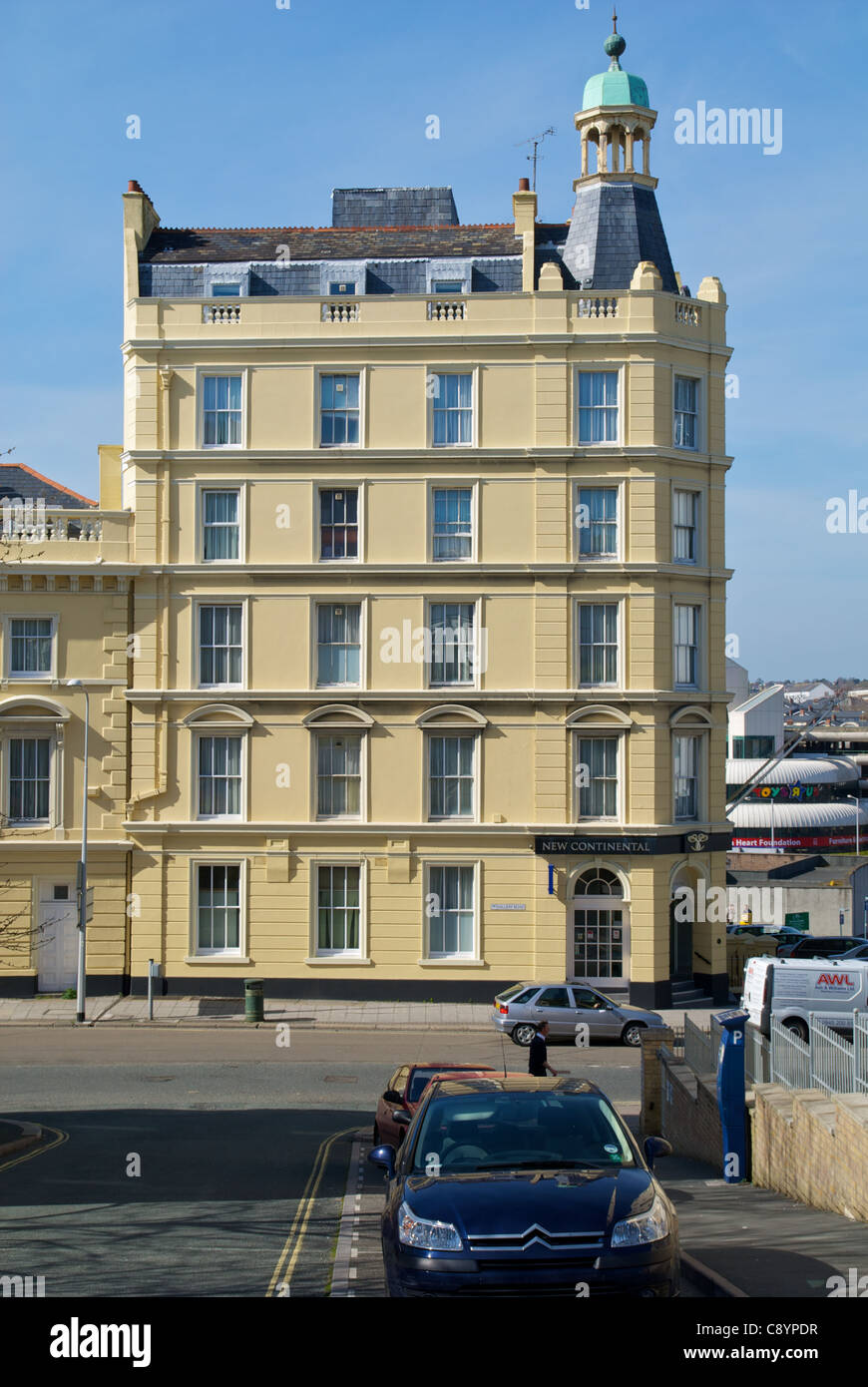 New Continental Hotel, Plymouth Foto Stock