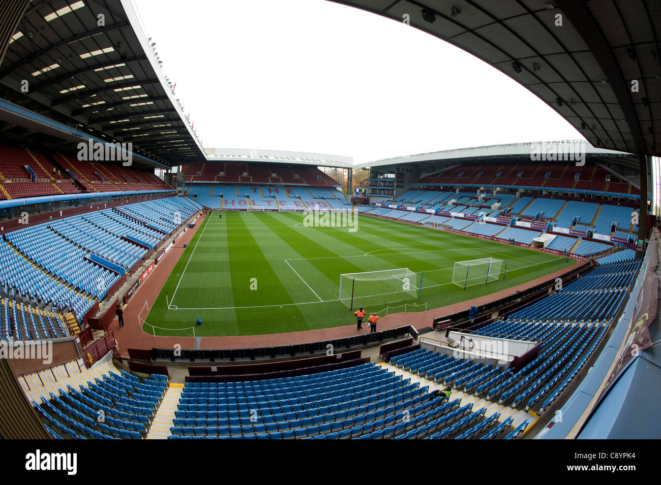 Villa Park Stadium, Birmingham, home terra per Aston Villa Football Club Foto Stock