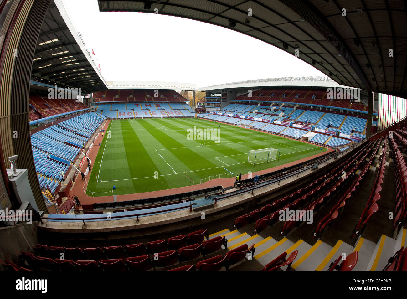 Villa Park Stadium, Birmingham, home terra per Aston Villa Football Club Foto Stock
