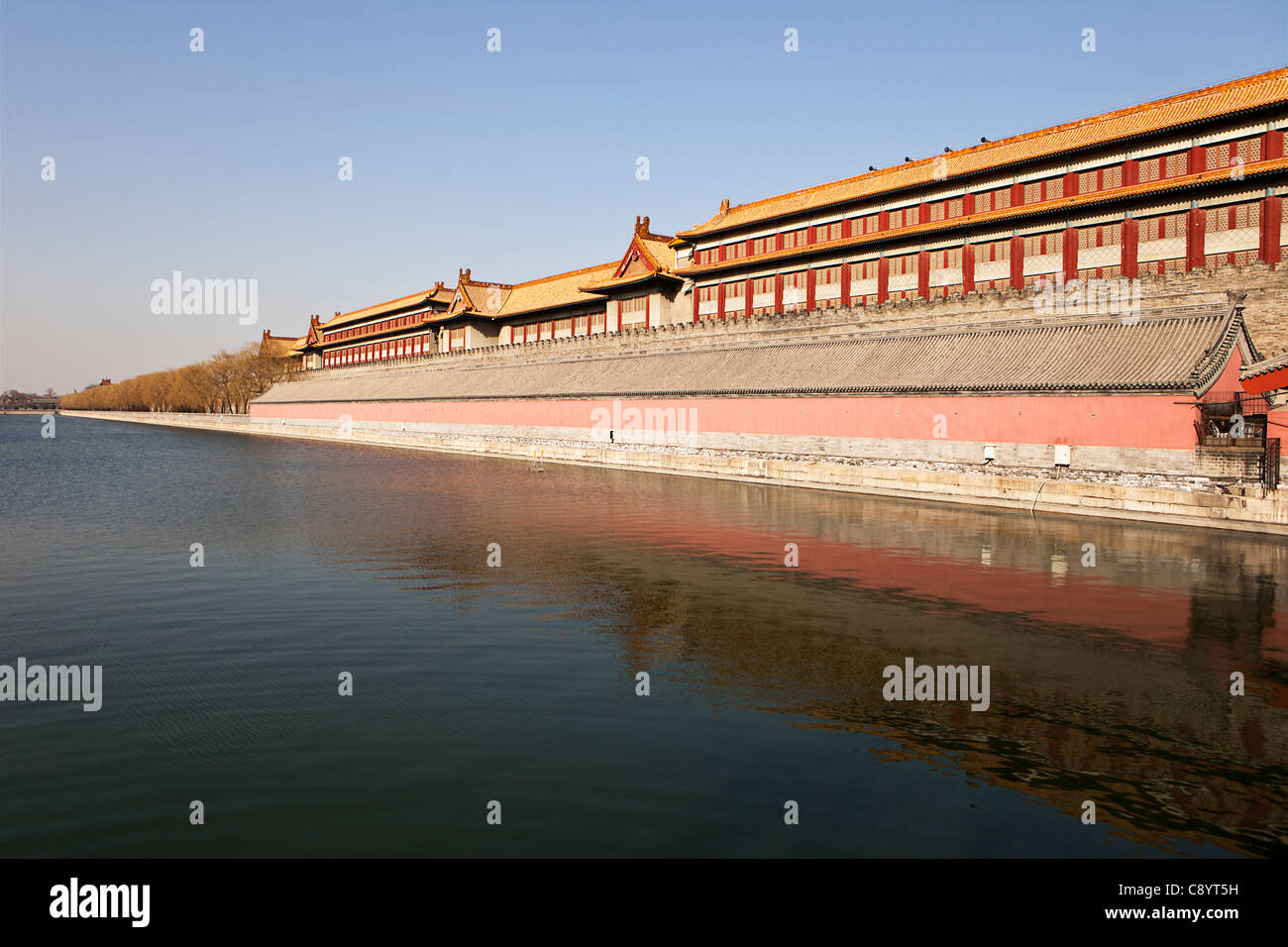 Città proibita su acqua Foto Stock