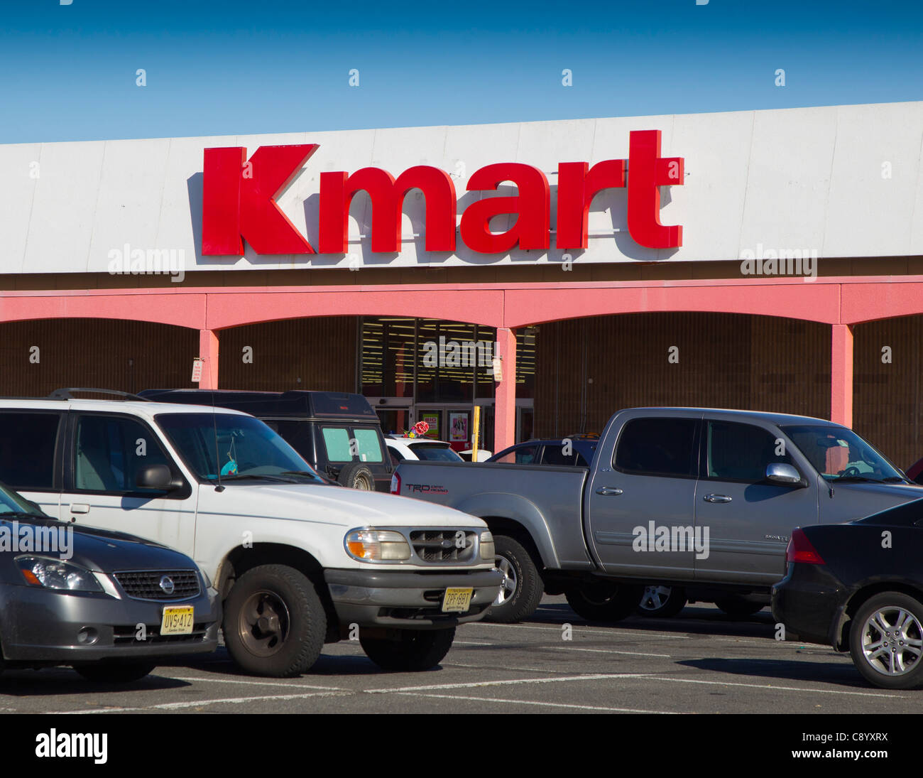 Un Kmart big box store in Wayne, New Jerey Foto Stock