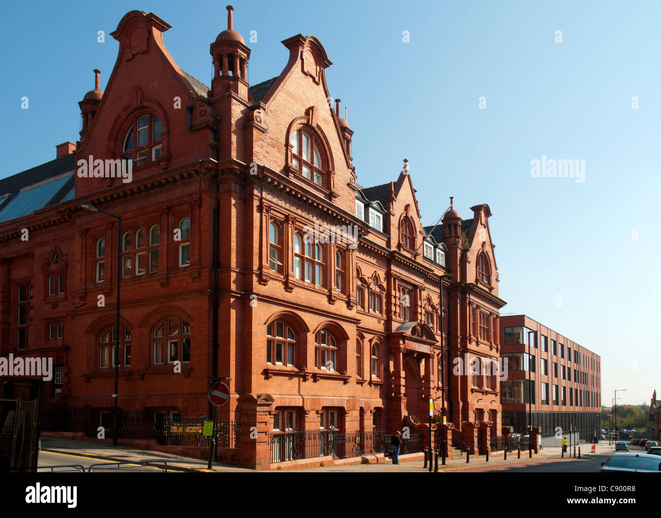 Il Municipio. Briggs & Wolstenholme, 1901-3. Wigan, Greater Manchester, Inghilterra, Regno Unito Foto Stock