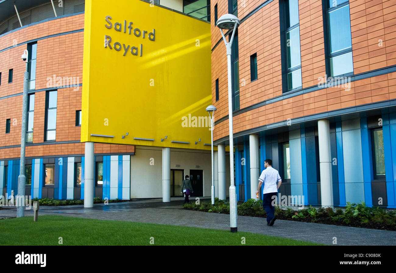 Il nuovo edificio di speranza , Salford Royal Hospital, Salford, Greater Manchester, Regno Unito Foto Stock