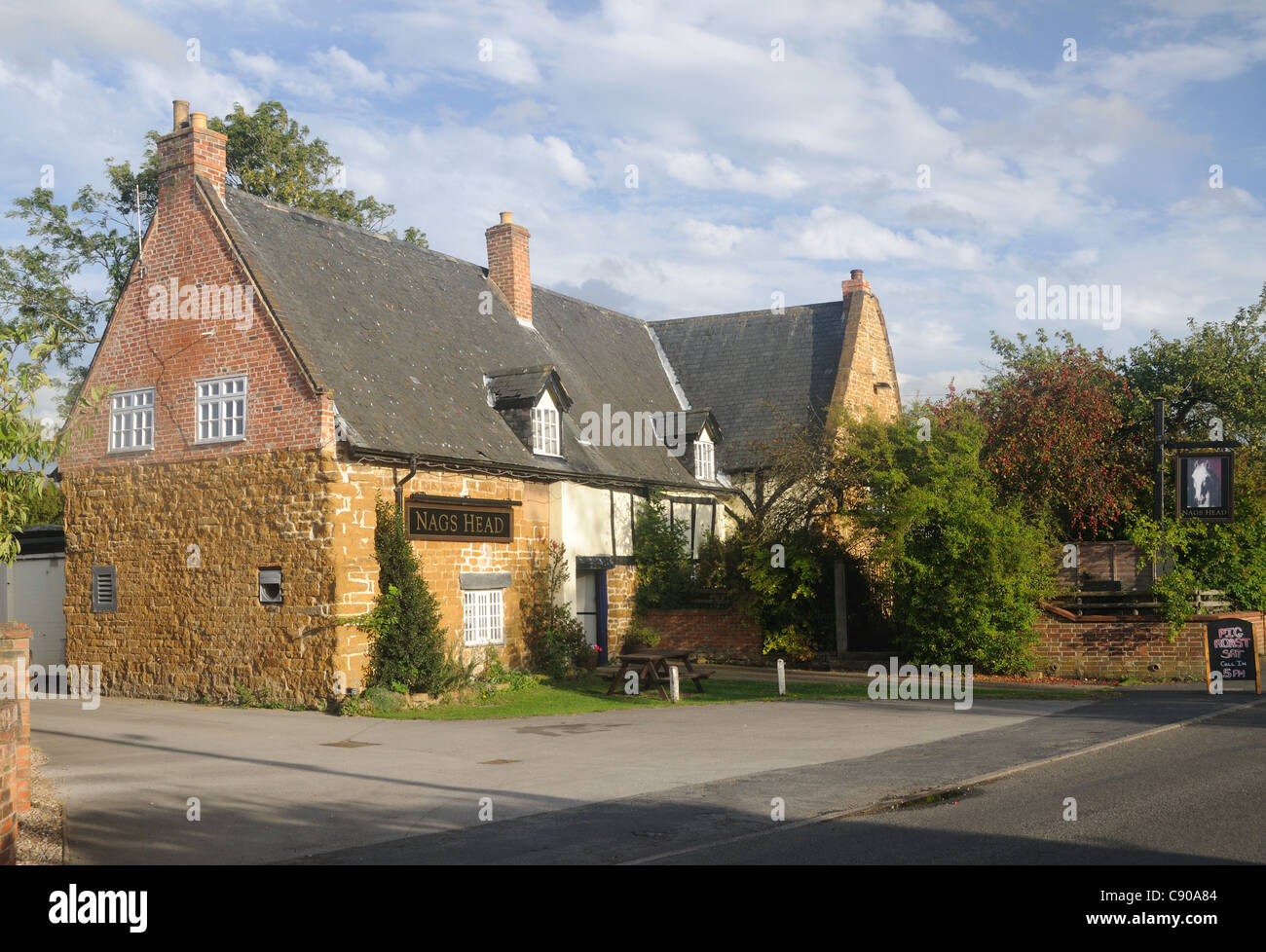 Il Nag la testa, in Harby, Leicestershire, Inghilterra Foto Stock